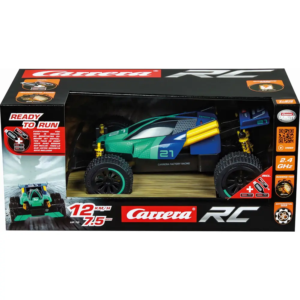 Carrera RC Factory Racing No21 mit Allrad, Akku & Luftreifen 370201070