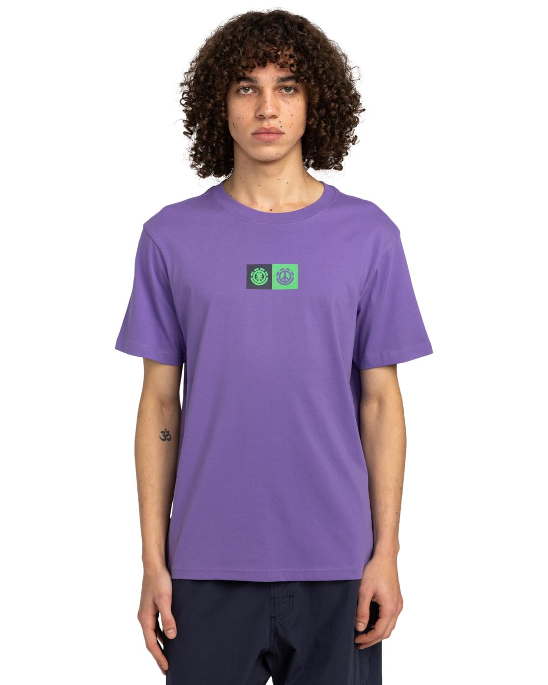 Element Dual – T-Shirt für Männer, Lila GR. L