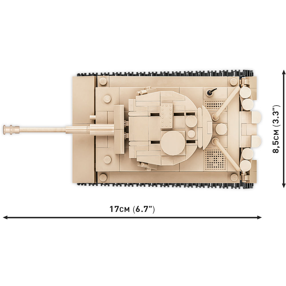 COBI 2710 - PZKPFW VI TIGER ''131'' SCALE 1:48 - Bild 4