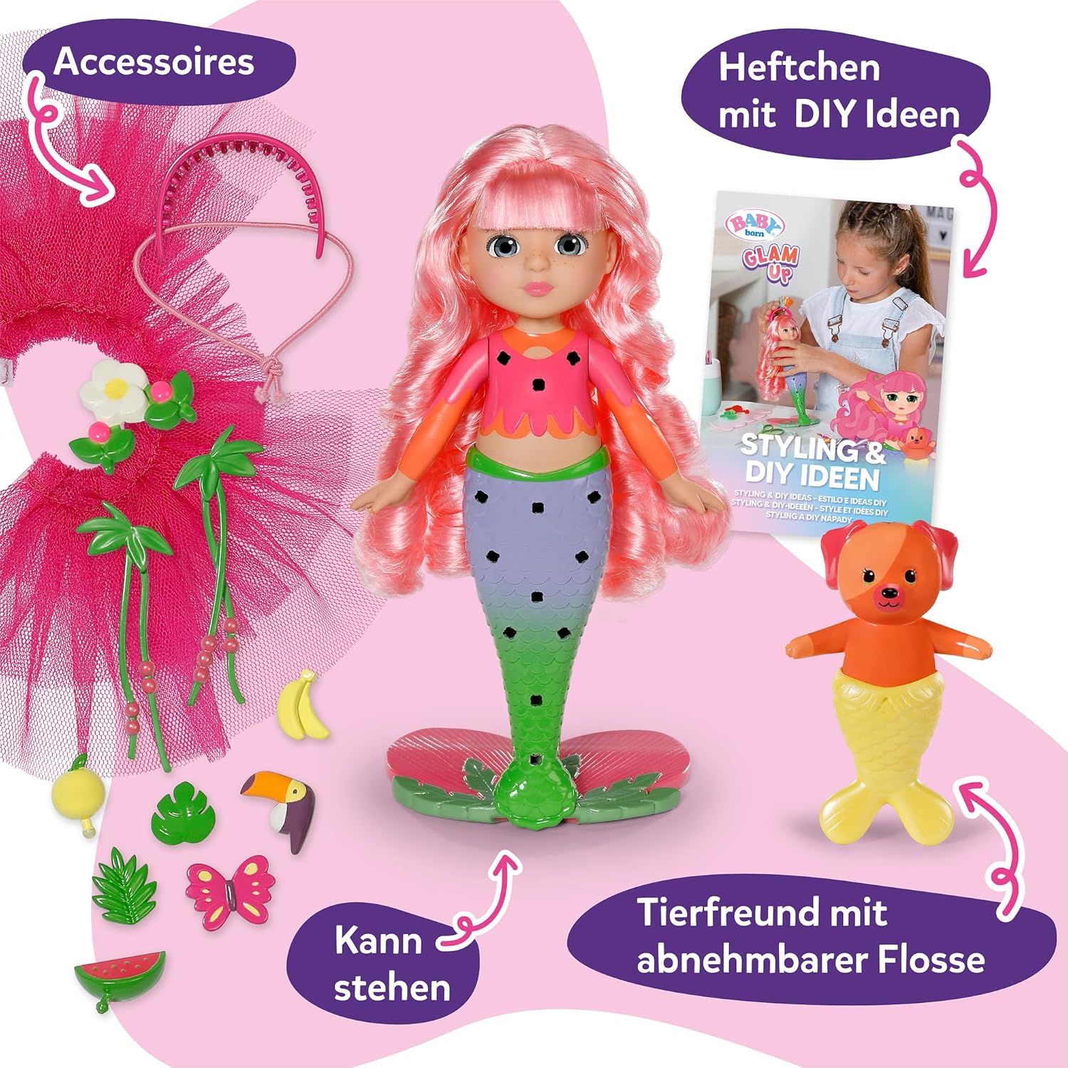 BABY born® Magic Makeover Fruity Beauty