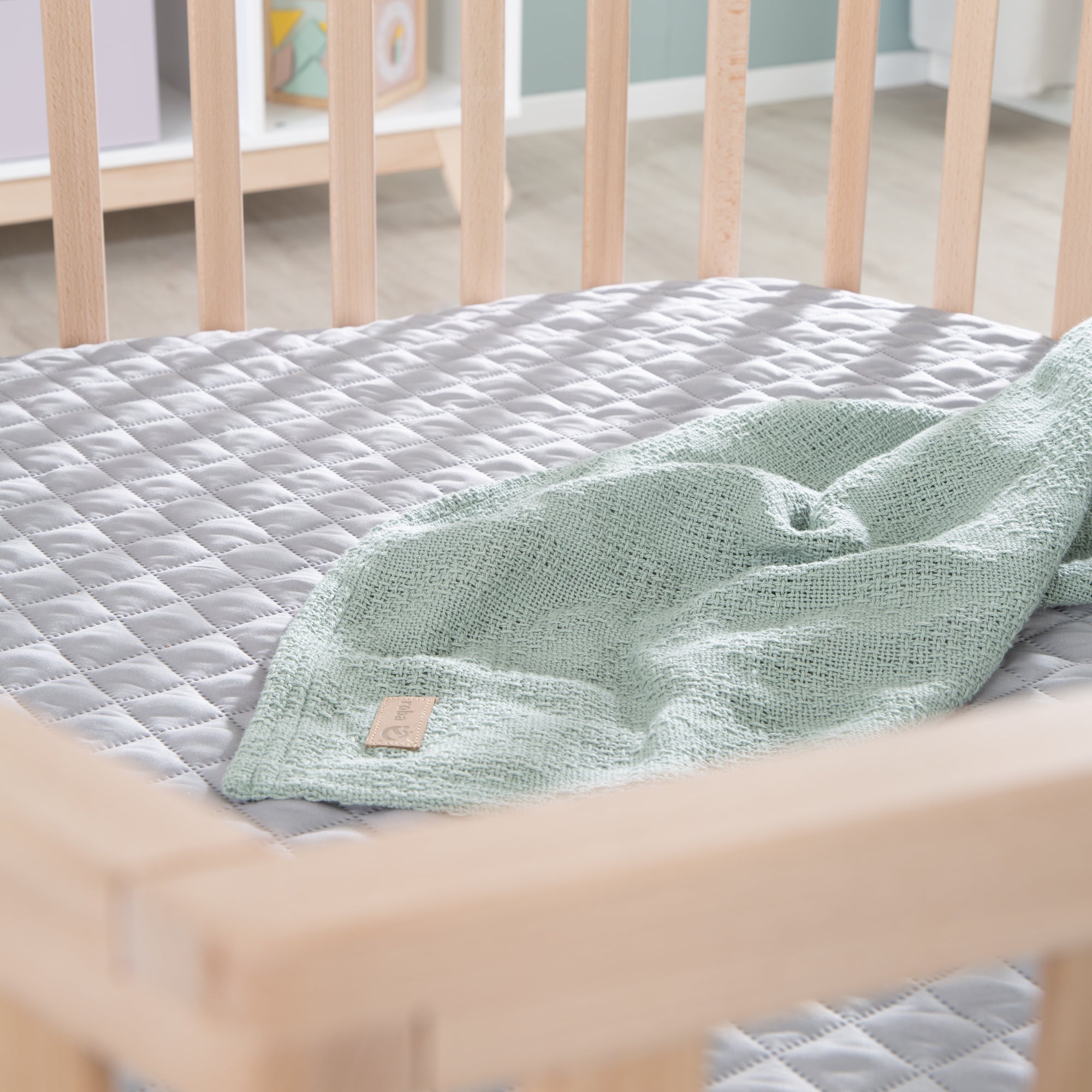 Roba 0232NAV230 Laufgitter 6-eckig roba Style grau Bio Buche natur - Produktbild 7