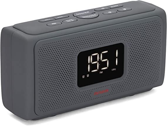 Aiwa_CRU-80BT_:_Bluetooth-Lautsprecher_mit_Funkuhr, Elektronik, Sprecher