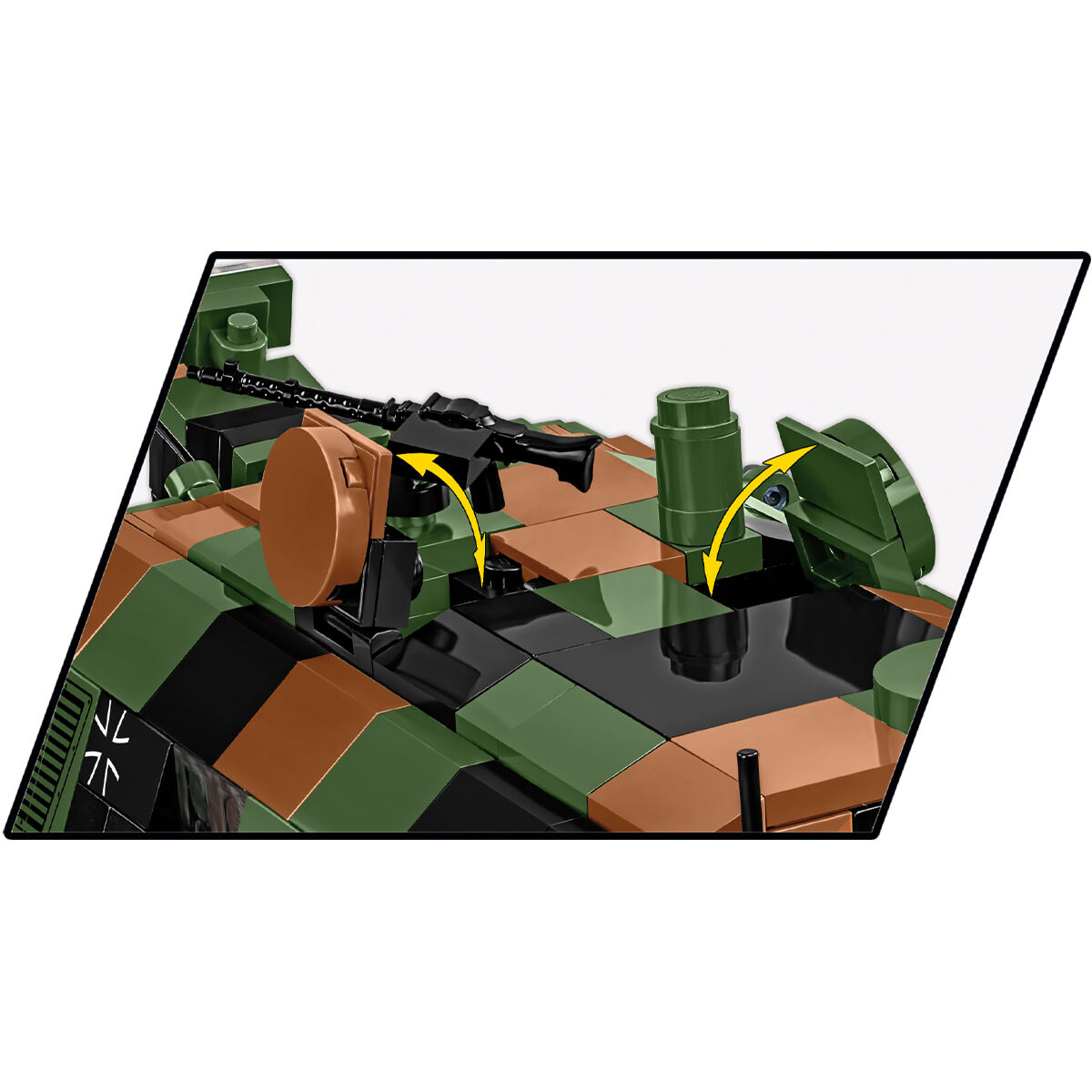 COBI 2628 - Panzerhaubitze 2000 Maßstabb 1:35) - Bild 9