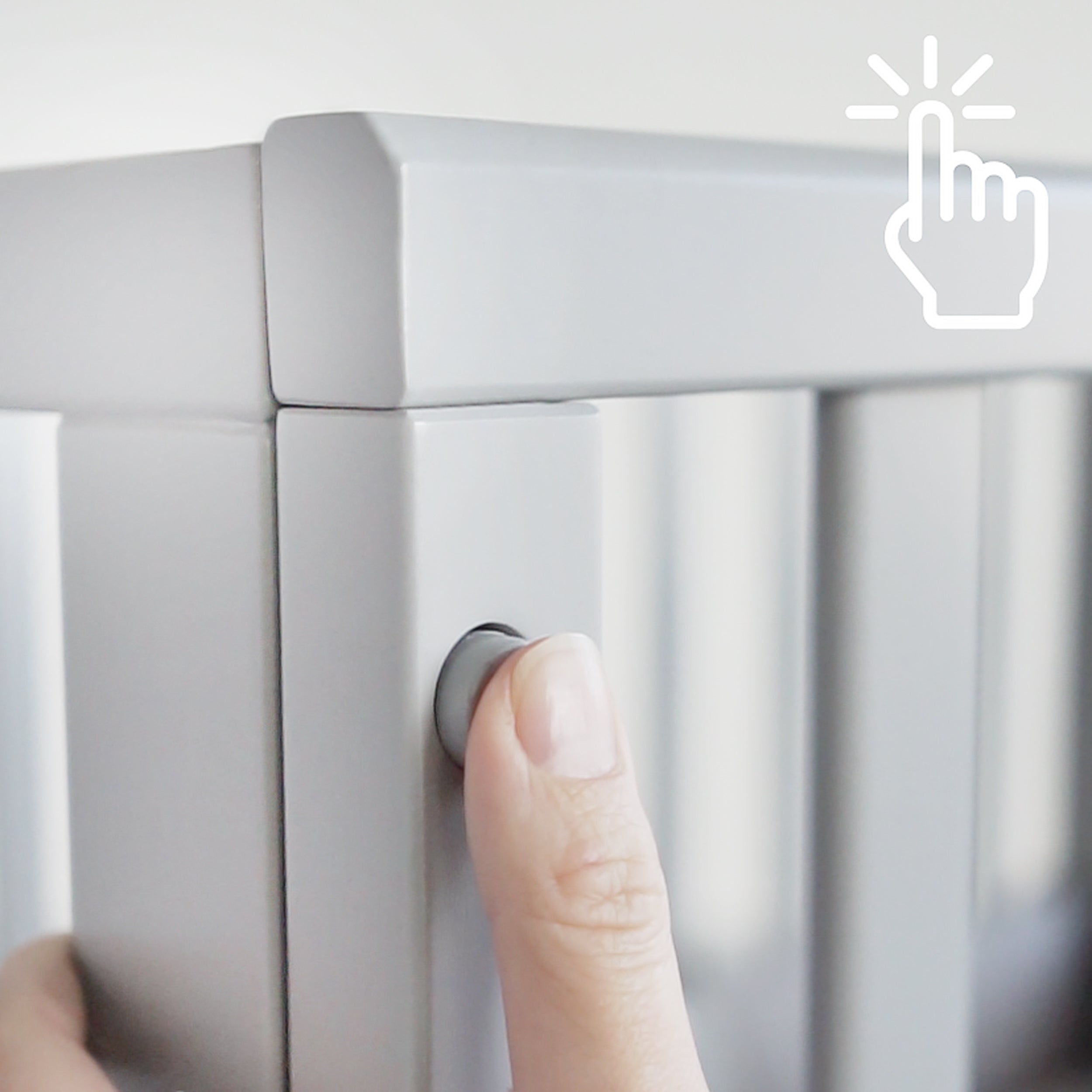 Roba 8961TP1 Stuben- Beistellbett +Barriere/Matratze taupe – Stubenbetten - Produktbild 16