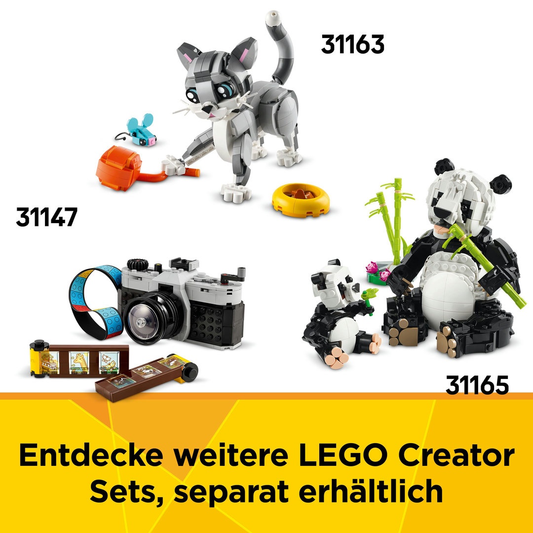 LEGO® Creator 31163 Graue Katze