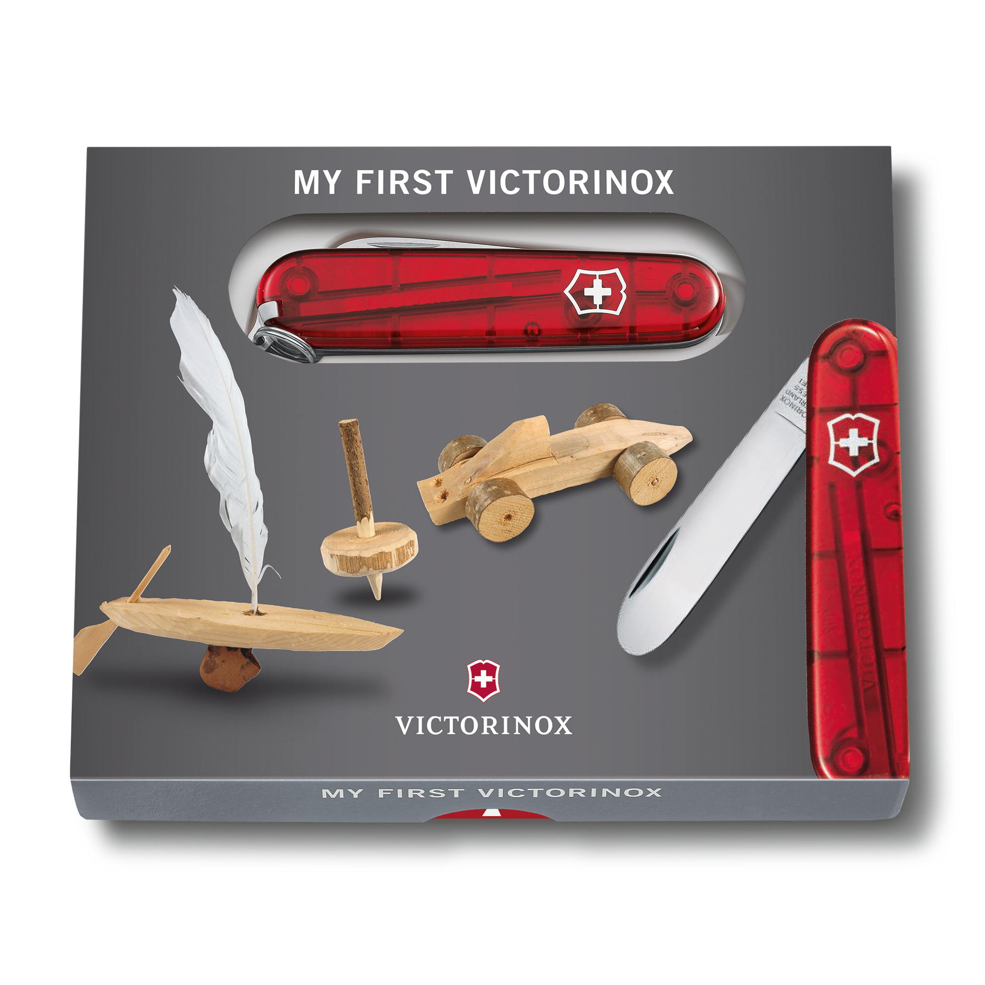 Victorinox "My First Victorinox" Taschenmesser Rot 84mm