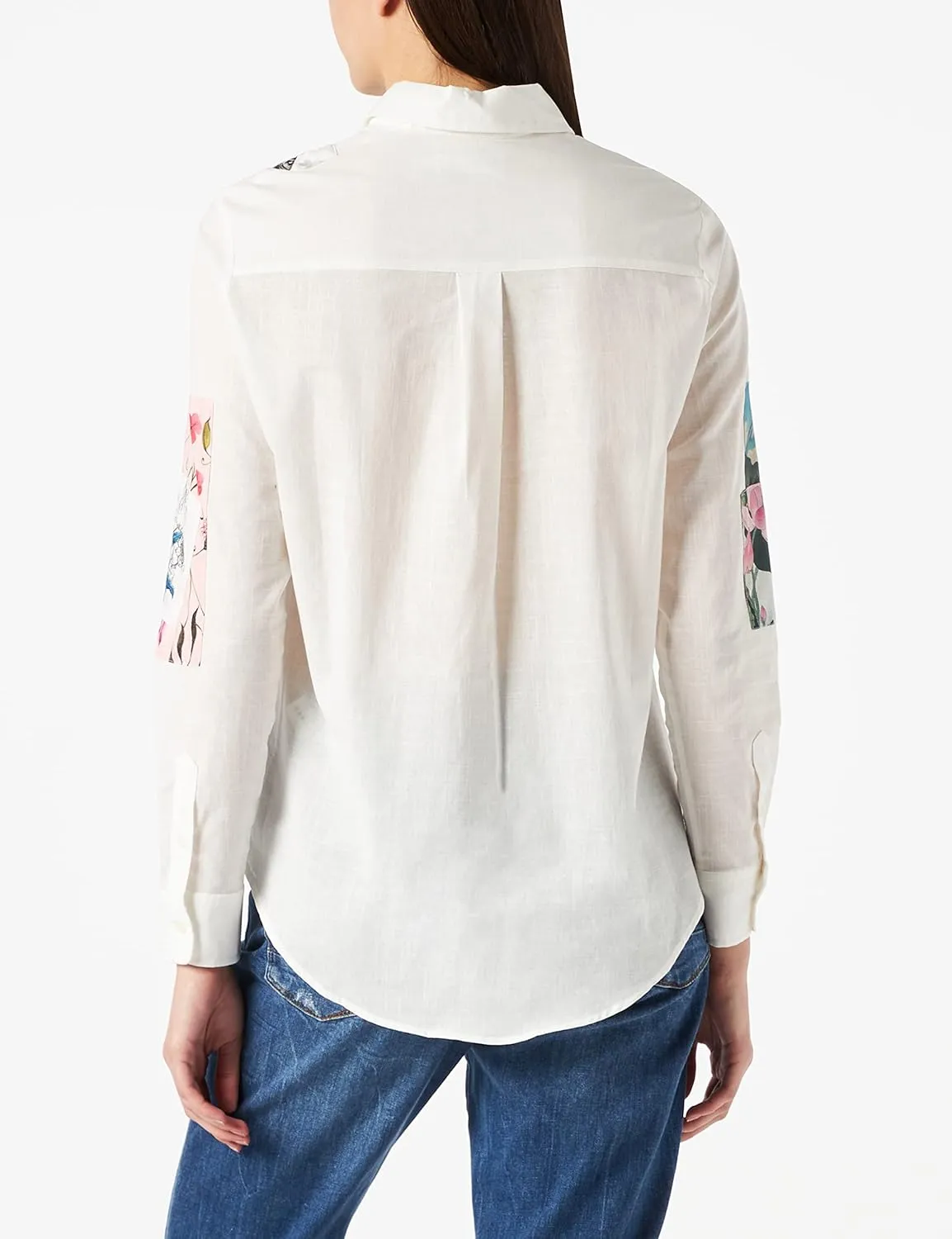 Desigual Damen Bluse „Kioto Heart“ - Weiß 22SWCW28 GR. XS