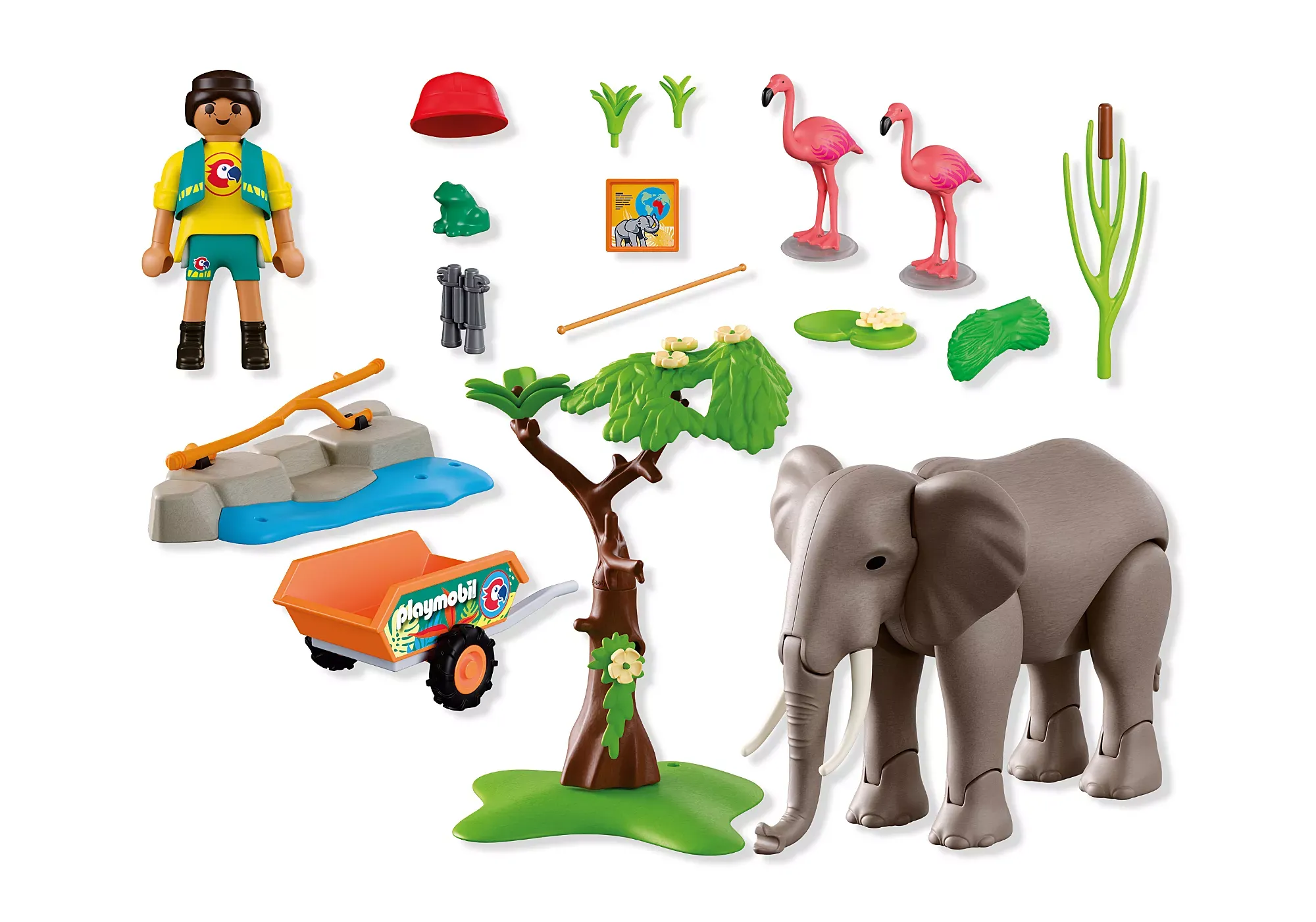 PLAYMOBIL® 72068 Elefant mit Tierpfleger