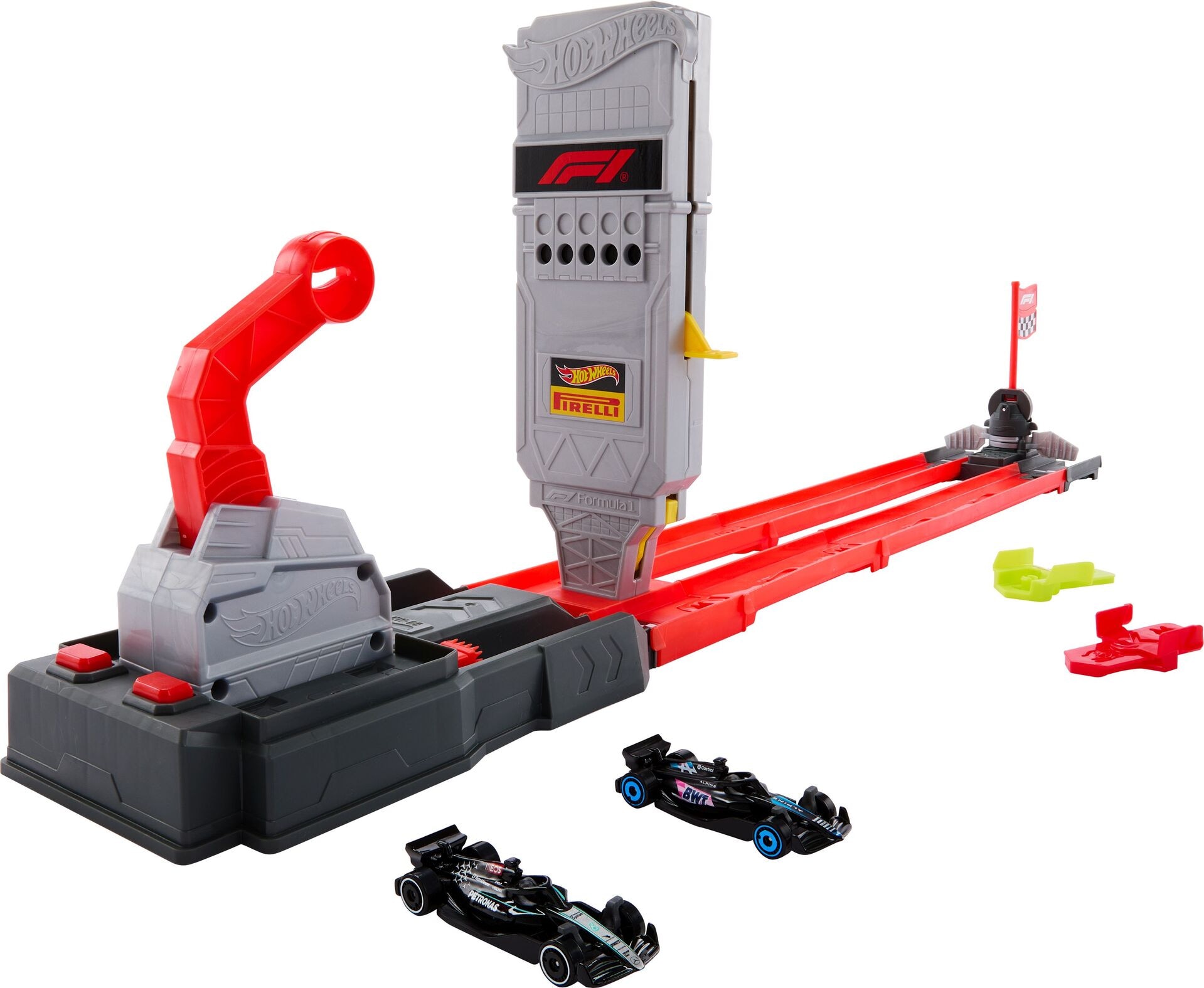 Produktfoto - Mattel - Hot Wheels Racing F1 Grid Start - Modell MATTEL JKM88 Produktbild fuer Online-Shop