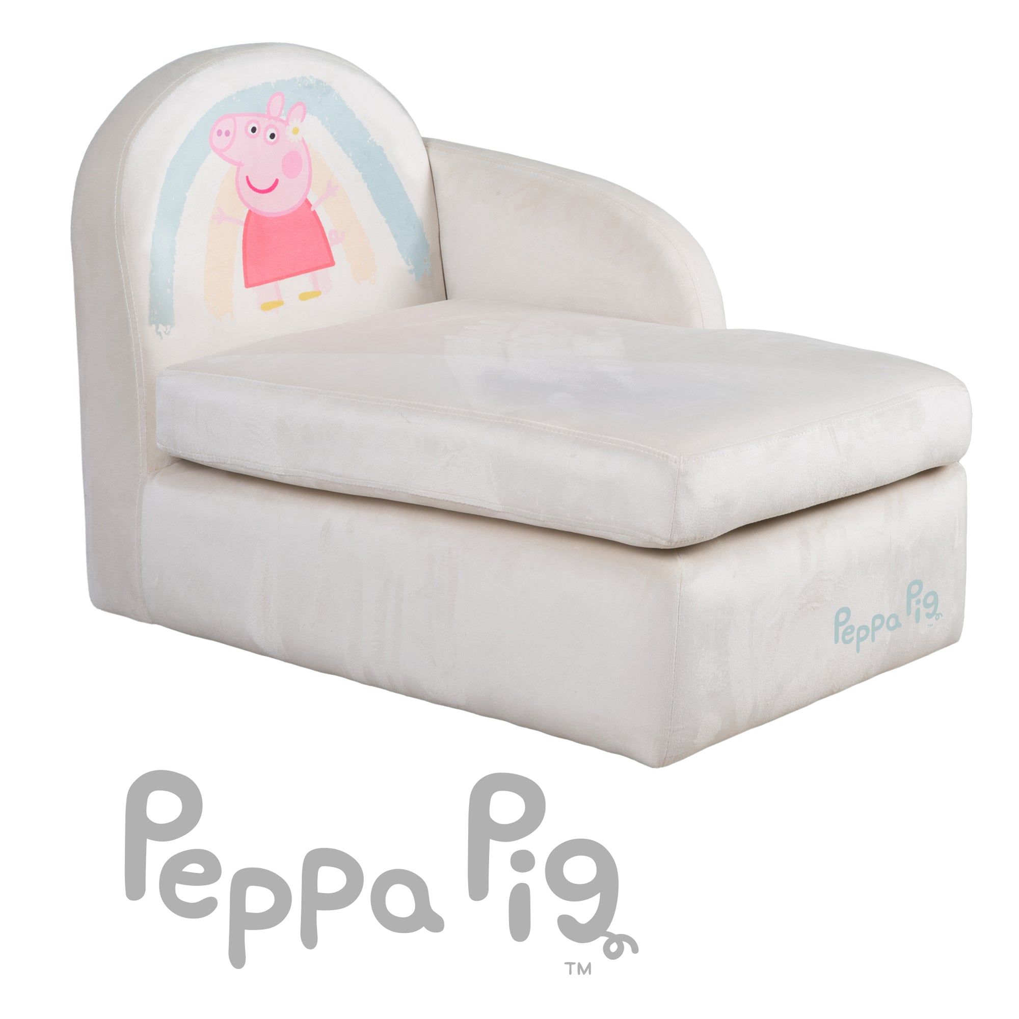 Roba 450112PP1 Kinderloungesofa Peppa Pig beige – Spielmöbel - Produktbild 7