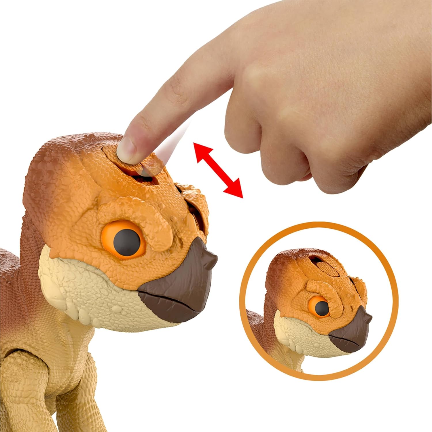 Jurassic World™ Saga Interactive Roar Back Species Plüsch, Spielzeug