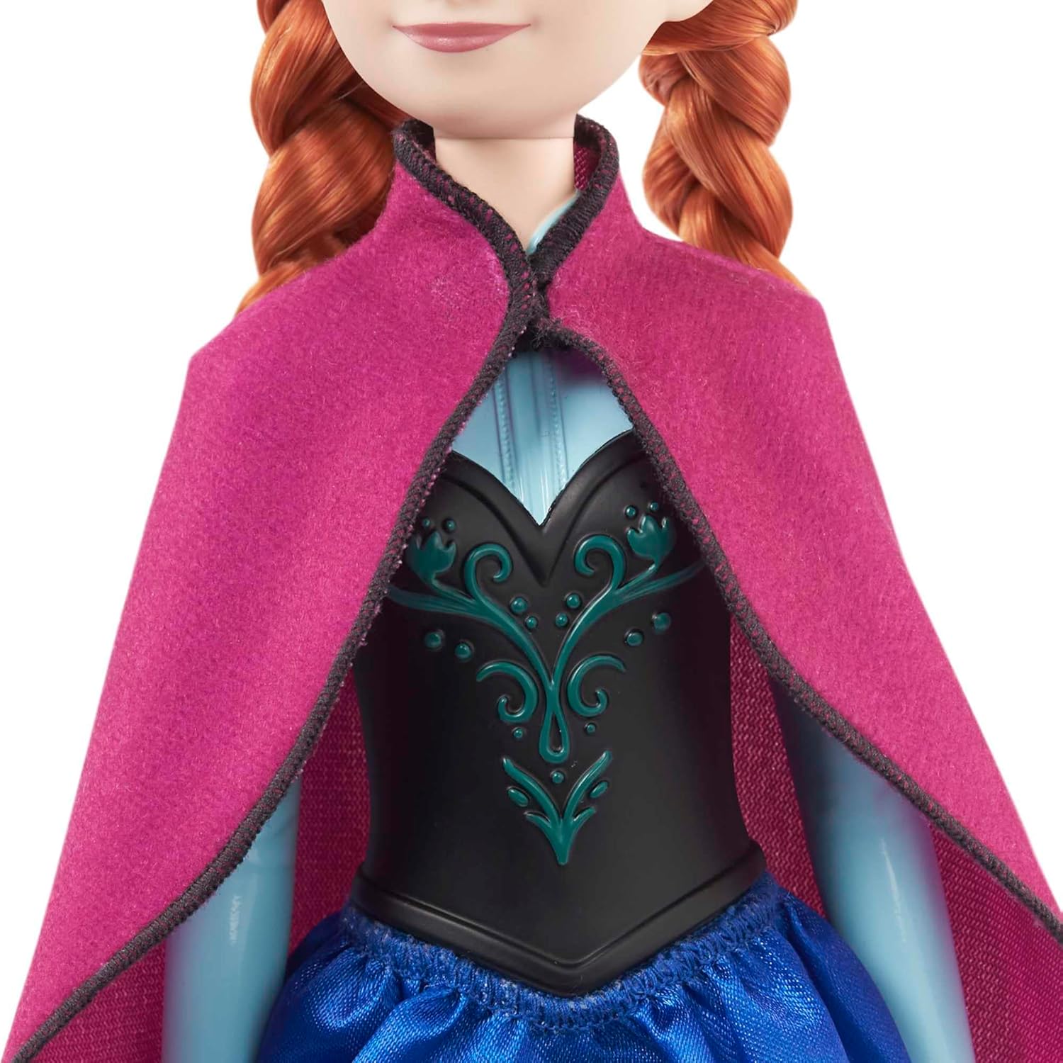 Die Eiskönigin Anna Modepuppe im Film 1 Outfit HLW49 Kap, Kleidung, Modisch, Mantel