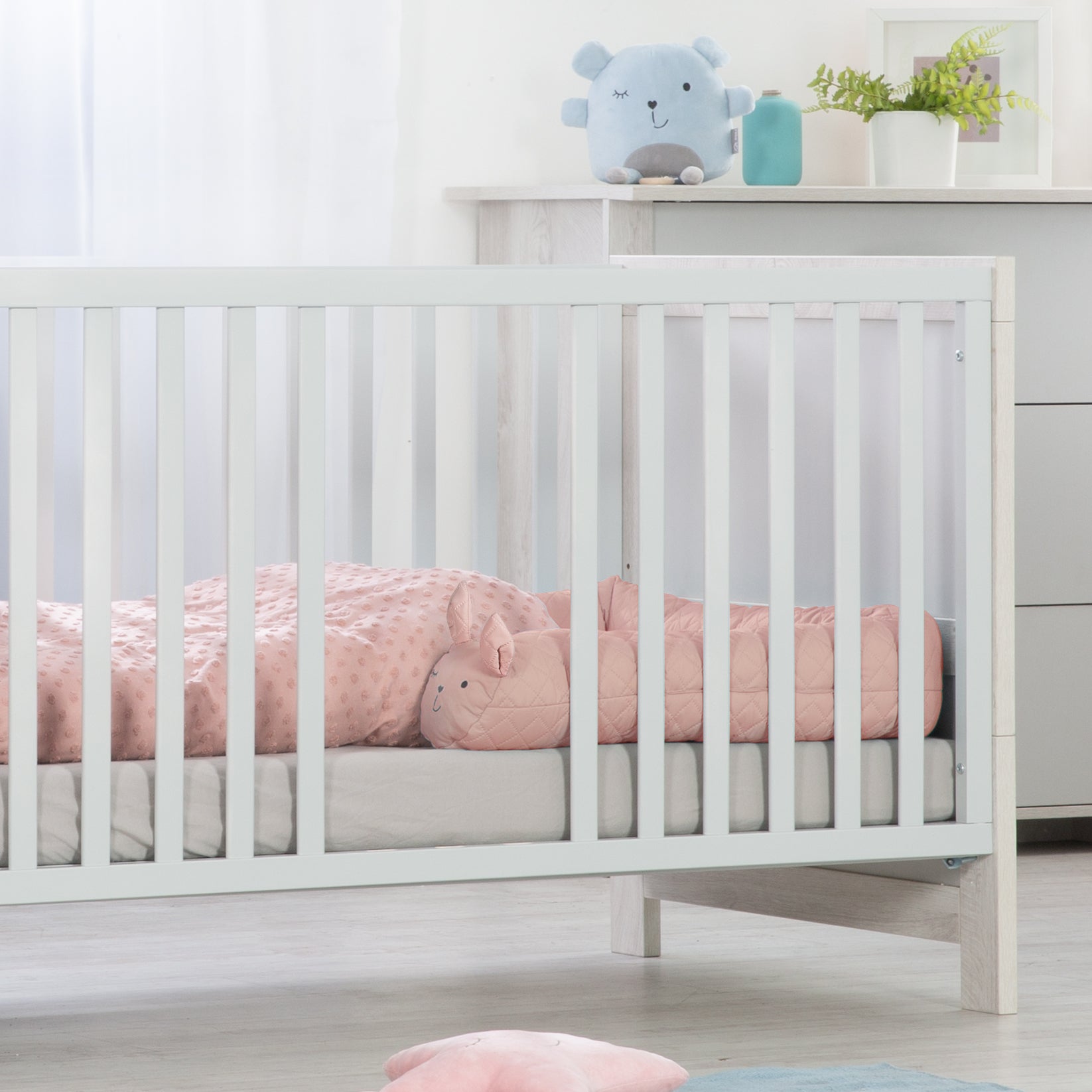 Roba 284100V229 Bettschlange roba Style rosa – Babynester - Produktbild 5