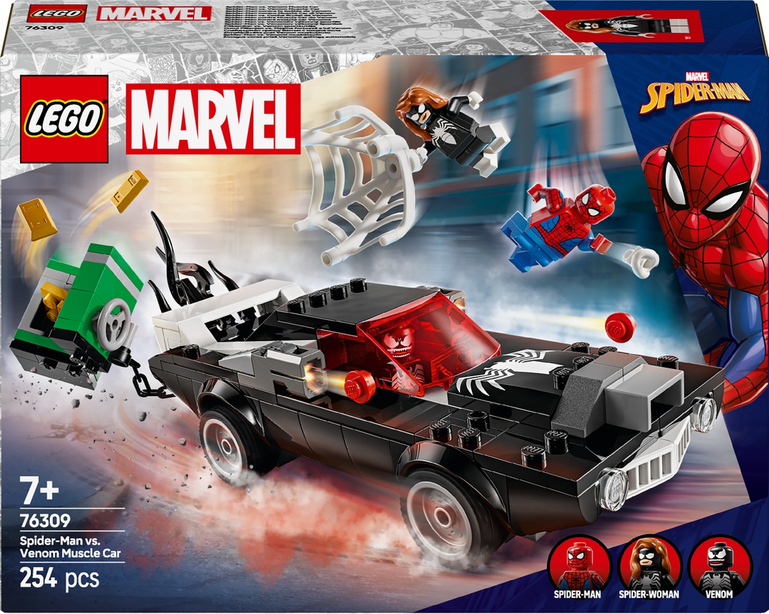 LEGO® MARVEL Super Heroes™ 76309 Spider-Man vs. Venom Muscle-Car