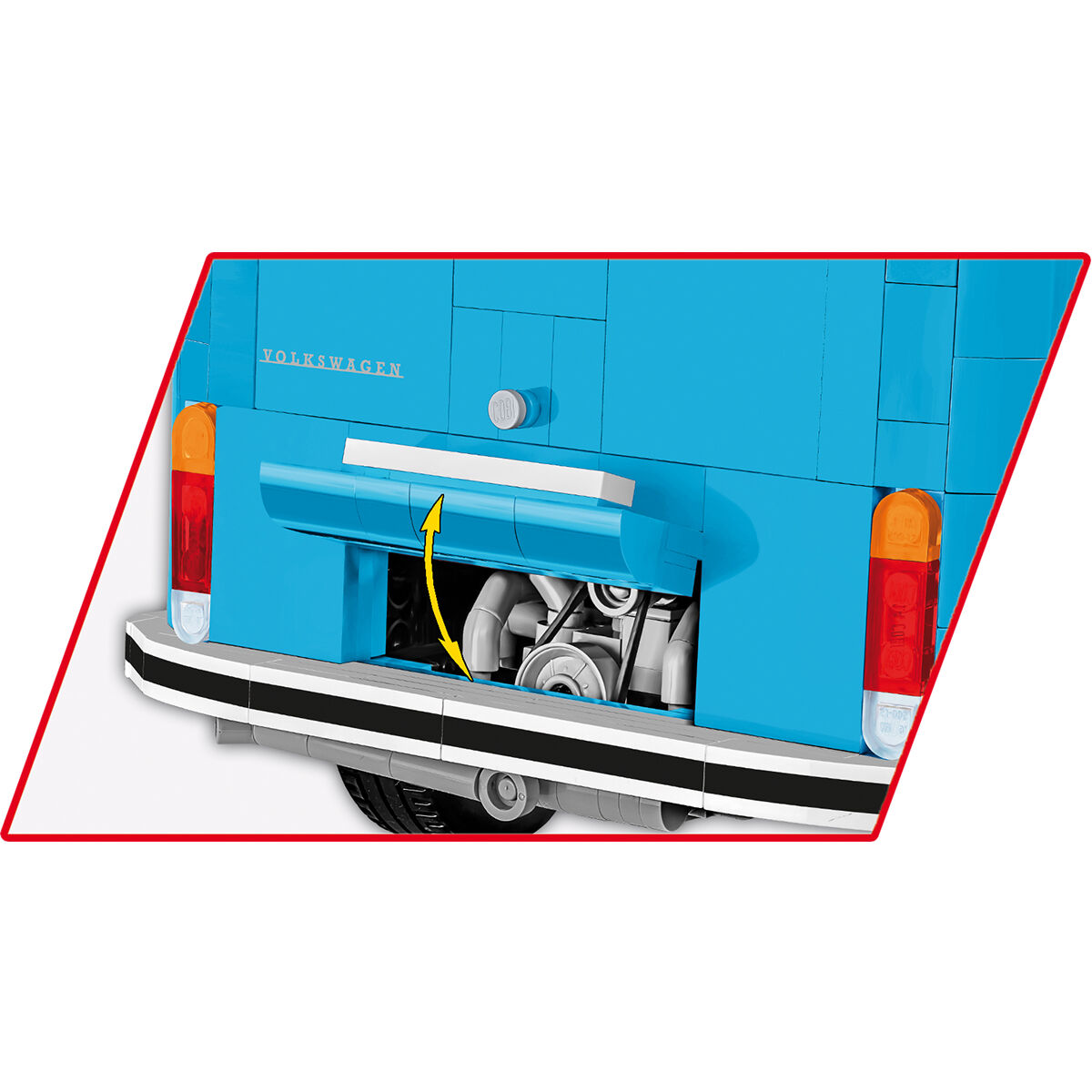 COBI 24362 - VW Transporter T2B BUS SCALE 1:12 - Bild 13