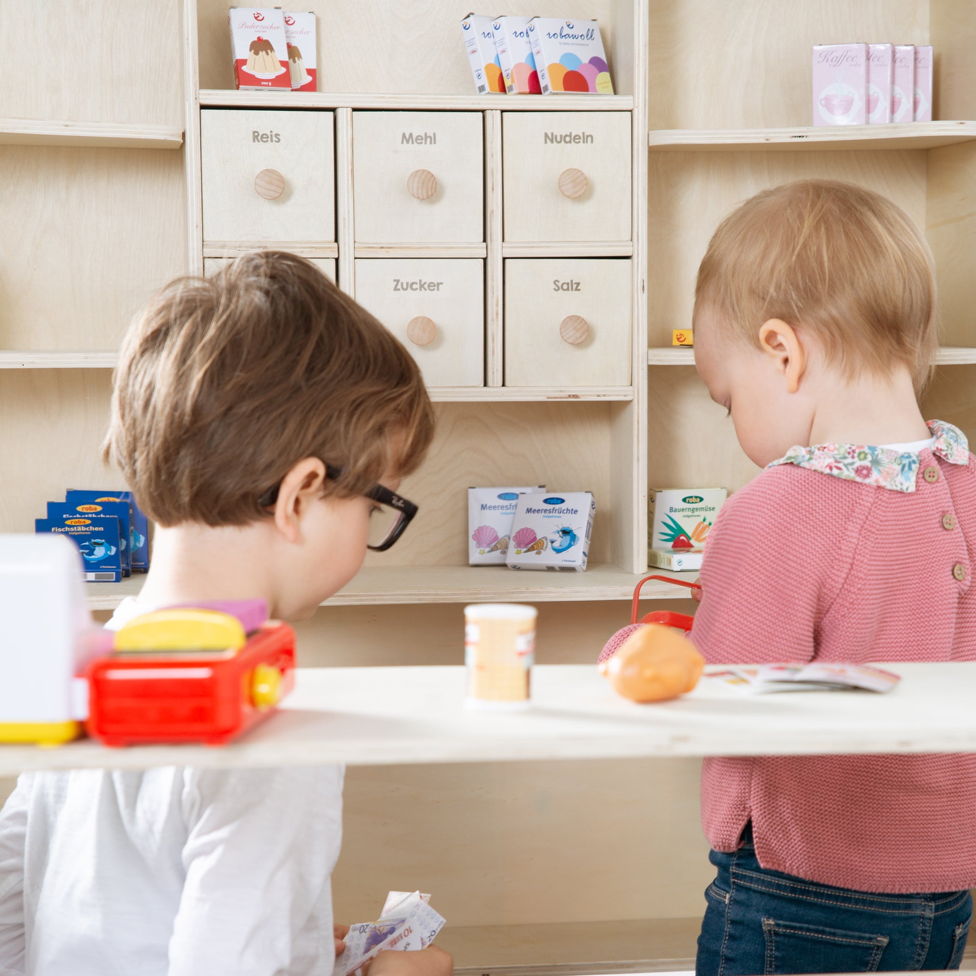 Roba 9286 Verkaufsstand natur lackiert – Rollenspiel - Produktbild 6