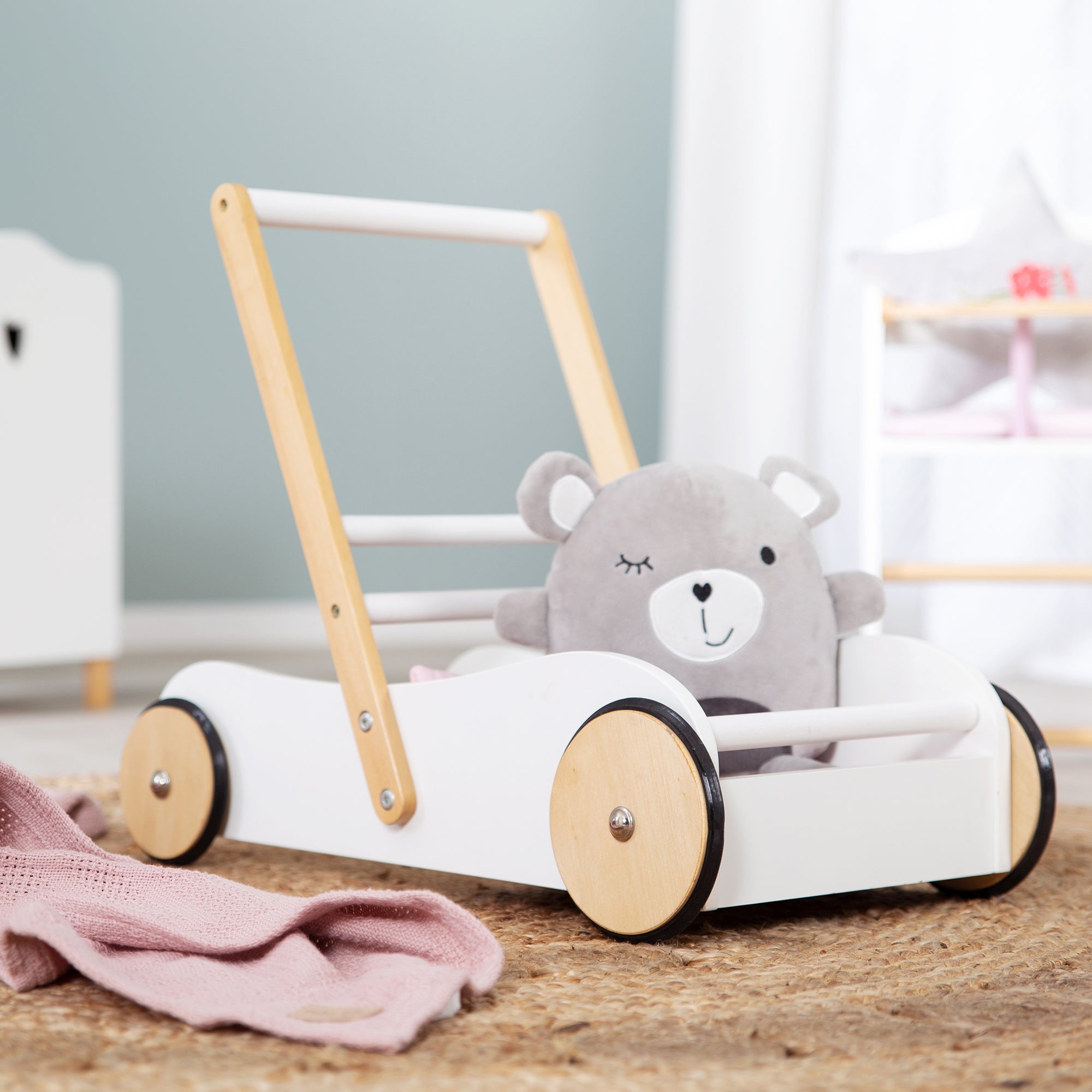 Roba 490032984 Puppenwagen Scarlett weiß – Puppenmöbel & Häuser - Produktbild 2