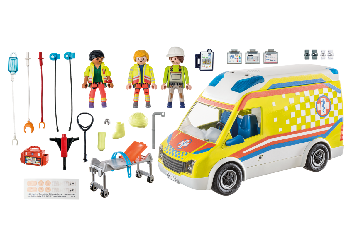 Lieferwagen, Auto, Person, Krankenwagen, Rad