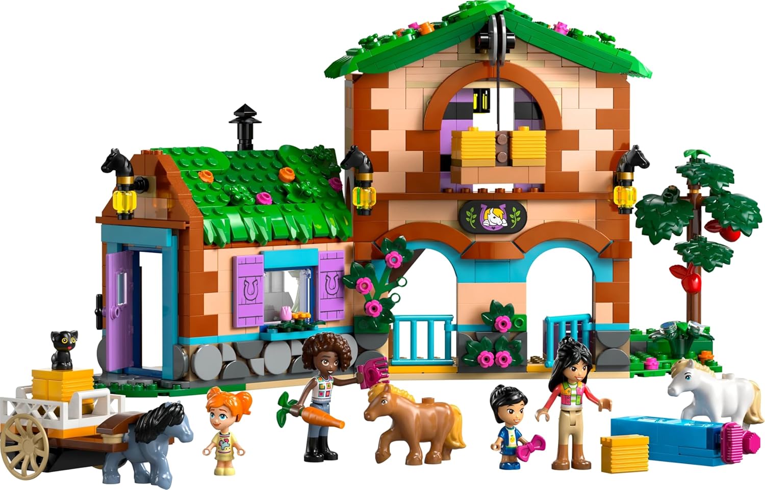 LEGO® Friends 42654 Ponyhof & Stall Spielzeug, Person, Maschine, Rad