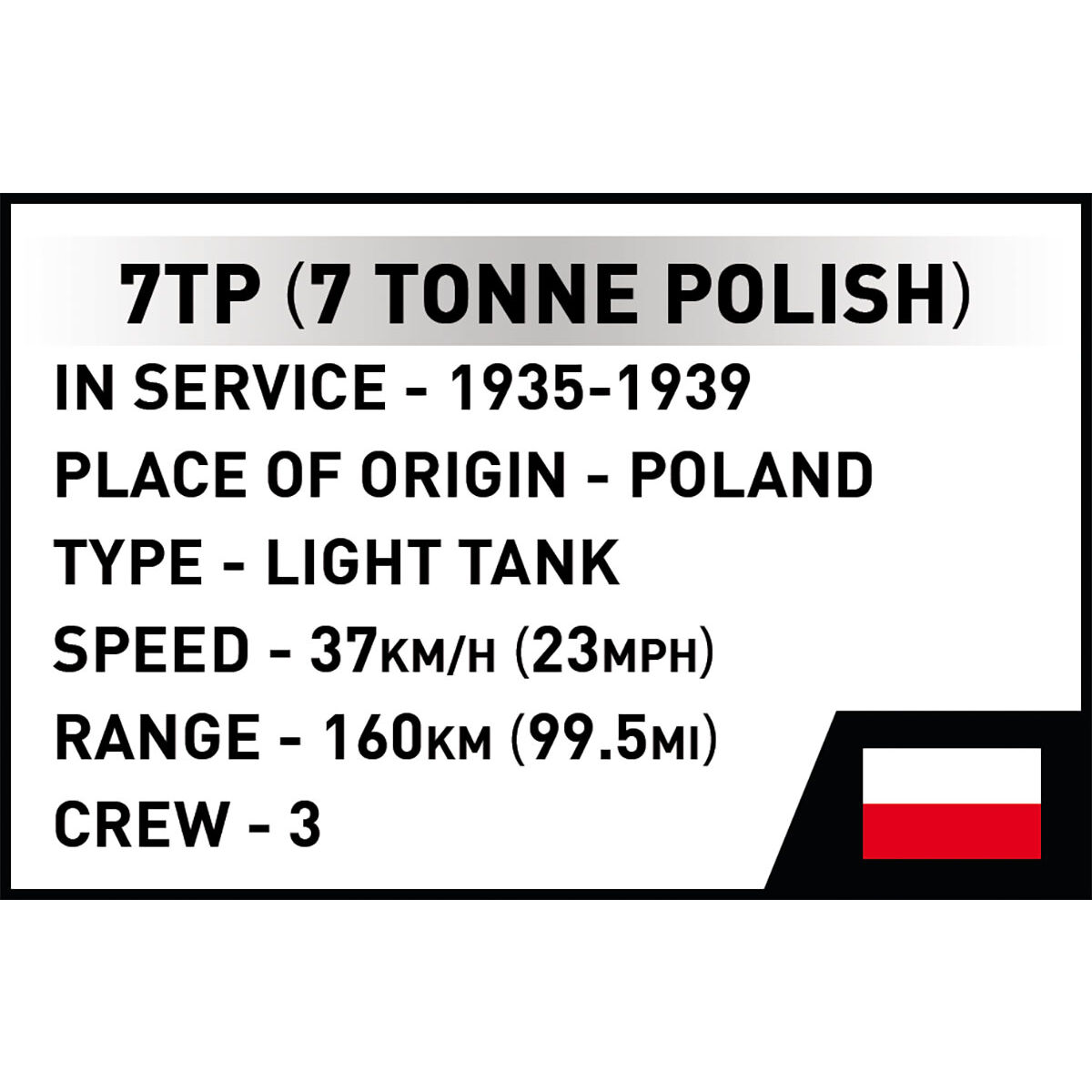 COBI 2661 - LIGHT TANK 7TP - Bild 16