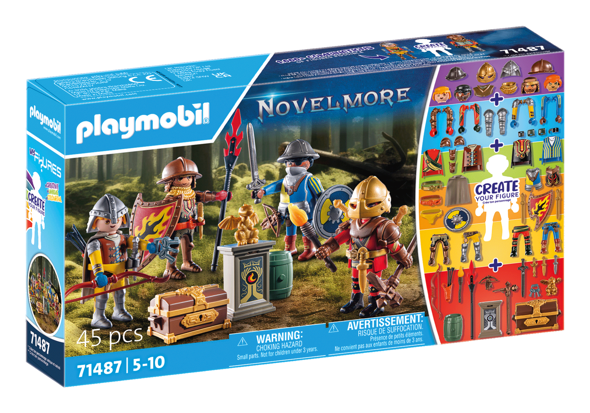 PLAYMOBIL_71487_My_Figures:_Ritter_von_Novelmore, Person