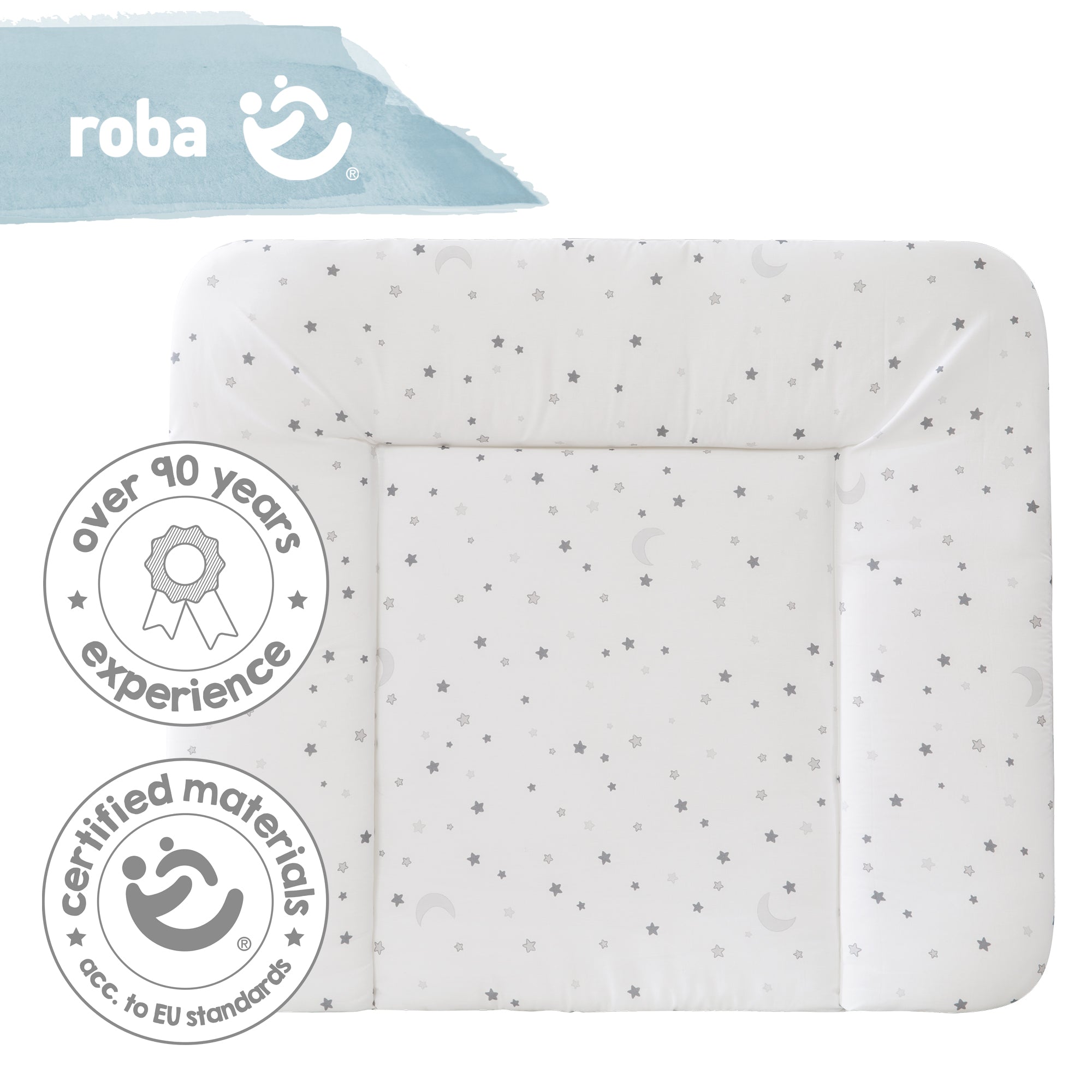 Roba 0817V235 Wickelauflage soft Sternenzauber GR weiß – Wickelauflagen - Produktbild 5