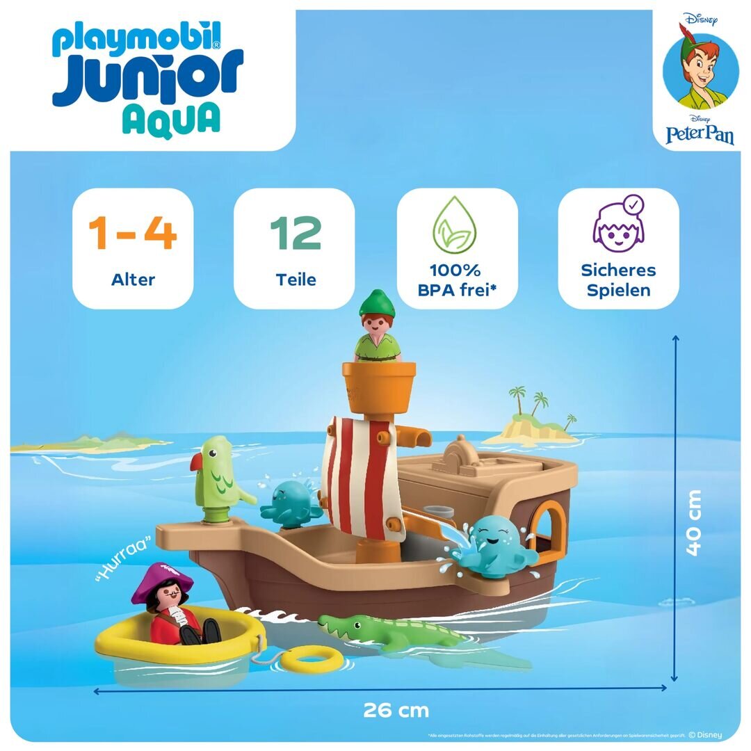 PLAYMOBIL 71769 JUNIOR DISNEY PETER PANS PIRATENSCHIFF PLAYMOBIL 71769 JUNIOR DISNEY PETER PANS PIRATENSCHIFF
