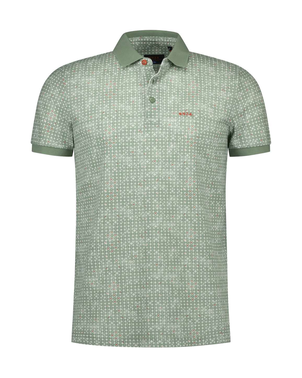 NZA 26CN103MG Poloshirt - Nebelgrün