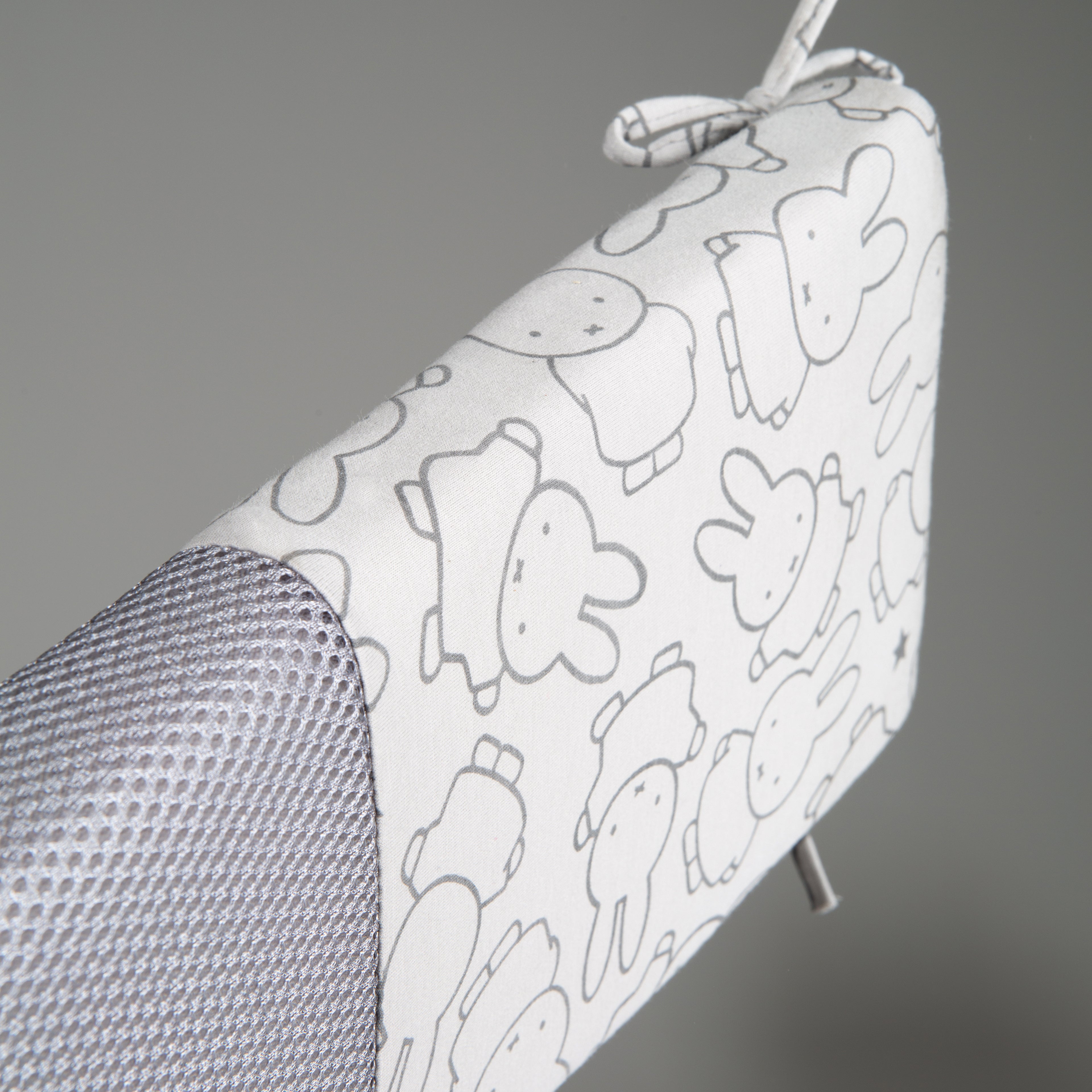 Roba 204088J210 Nestchen Air PLUS 'safe asleep' Miffy grau – Bettenzubehör - Produktbild 3