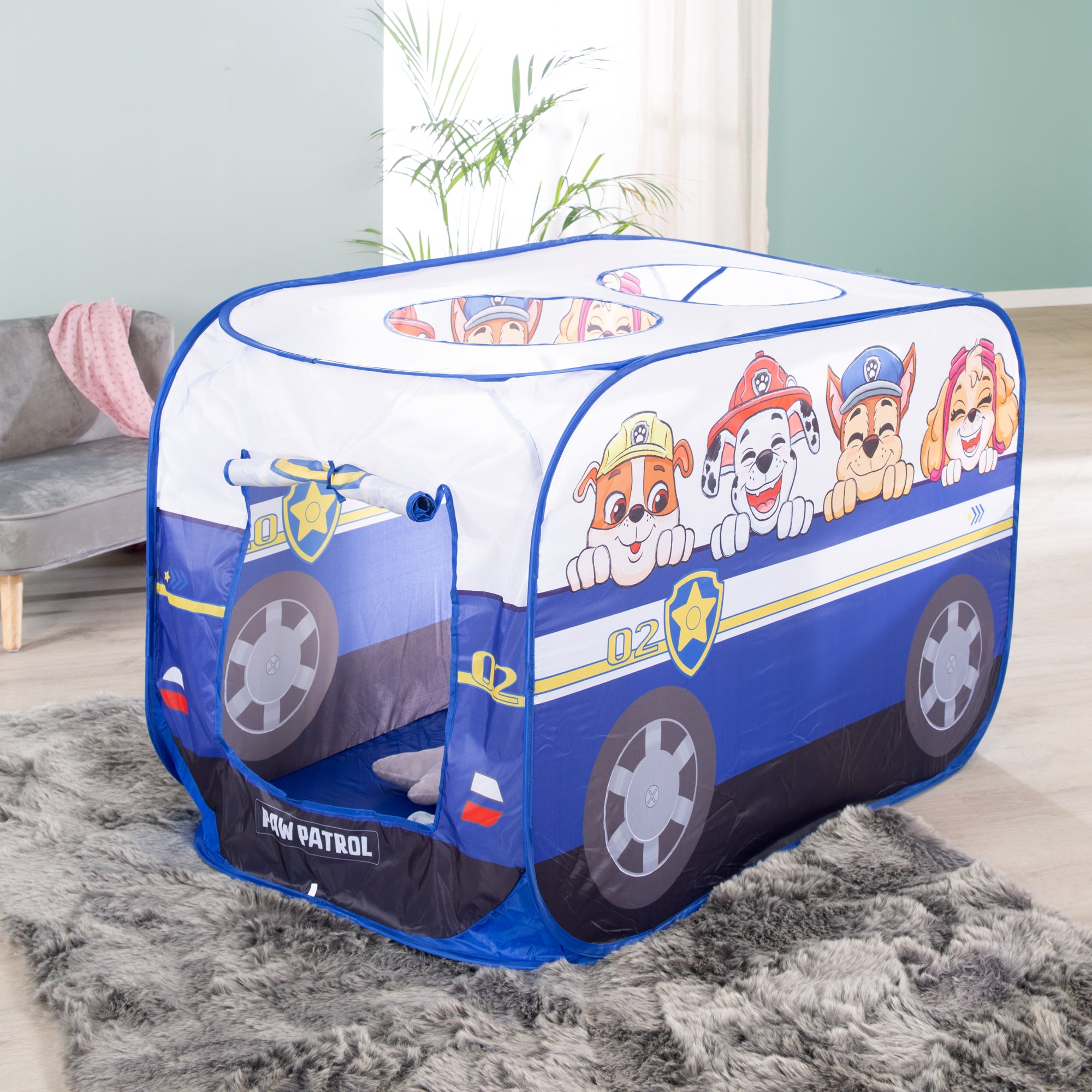 Roba 98353PW1 Pop Up Spielbus Paw Patrol blau – Spielen & Spaß - Produktbild 7