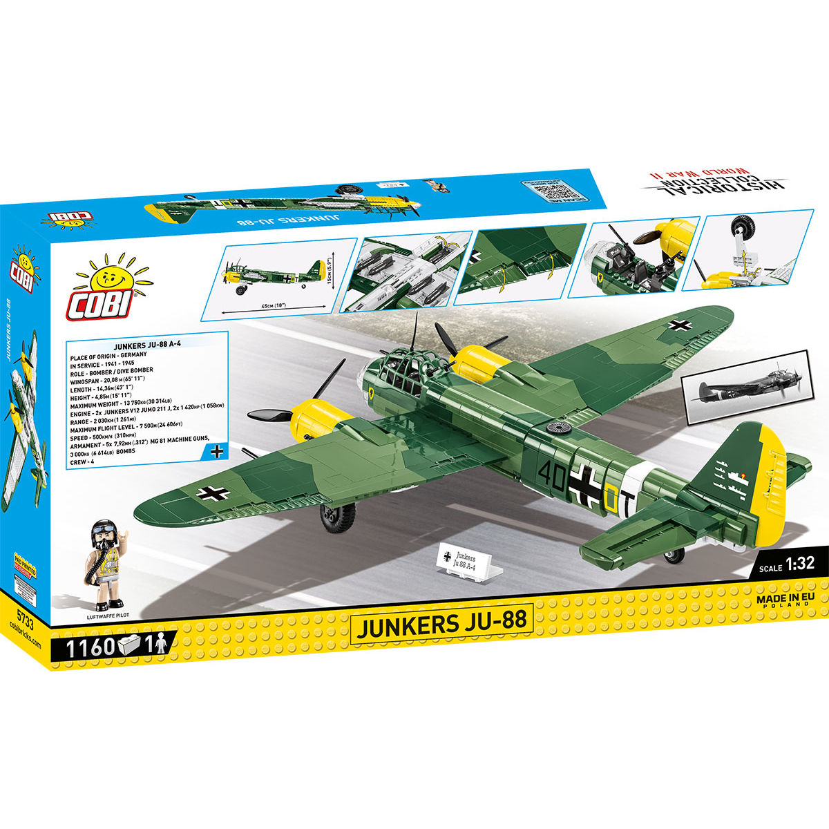 COBI 5733 - Junkers JU 88 - Bild 2