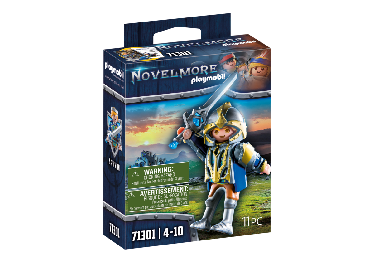 PLAYMOBIL_71301_Novelmore_-_Arwynn_mit_Invincibus, Person, Gesicht, Kopf