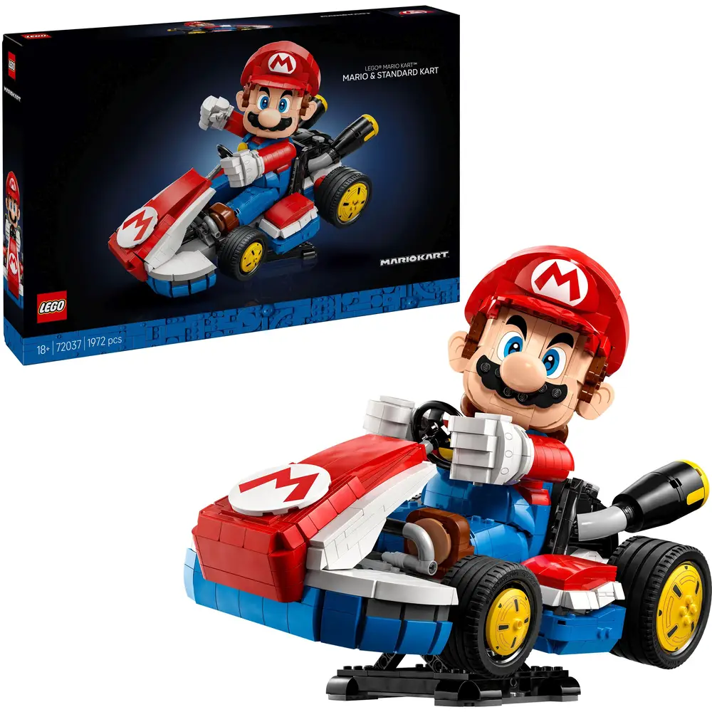 LEGO, Super, Mario, 72037, Mario, Kart:, Mario, Standard-Kart LEGO Super Mario 72037 Mario Kart: Mario Standard-Kart