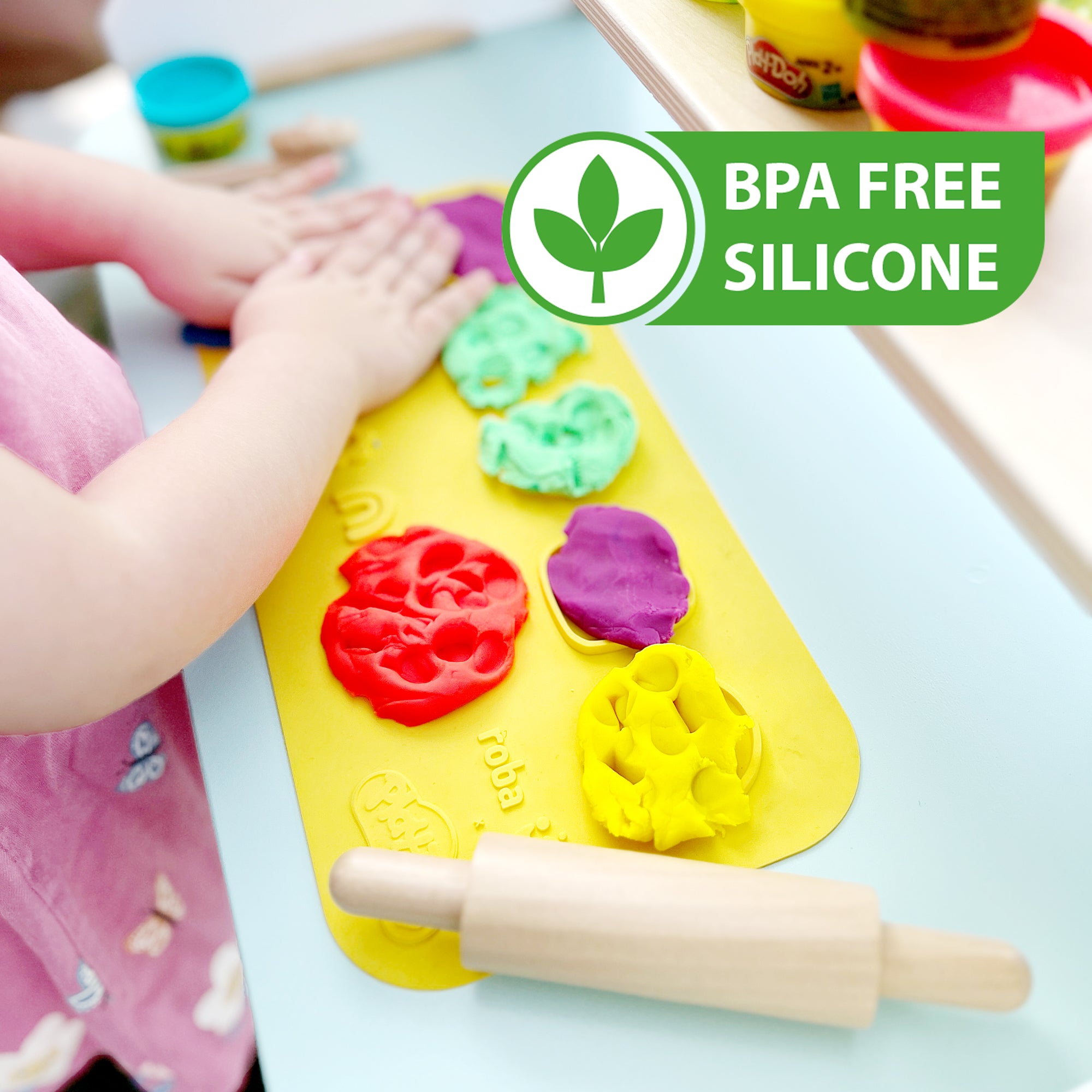 Roba 457047PD1ZU Matschküche roba x Play-Doh grau – Outdoor FSC - Produktbild 16