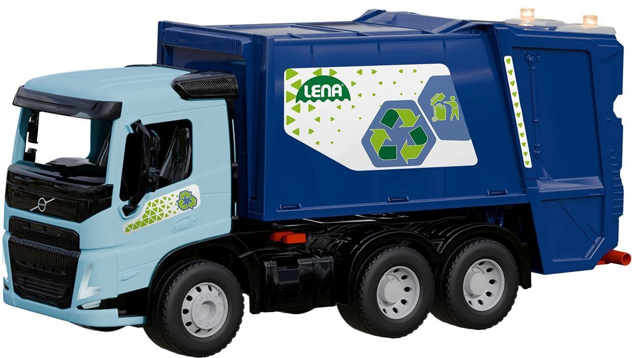 Produktfoto - Simm Spielwaren GmbH - WORXX Müllwagen Volvo FMX, Schaukarton - Modell SIMM 4624