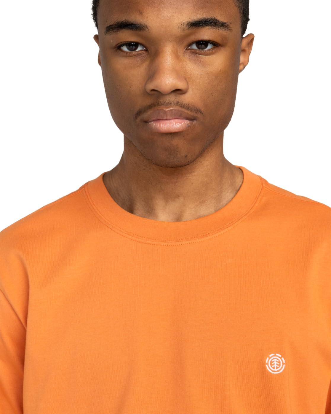Element Icon Embroidery – T-Shirt für Männer, Orange GR. L