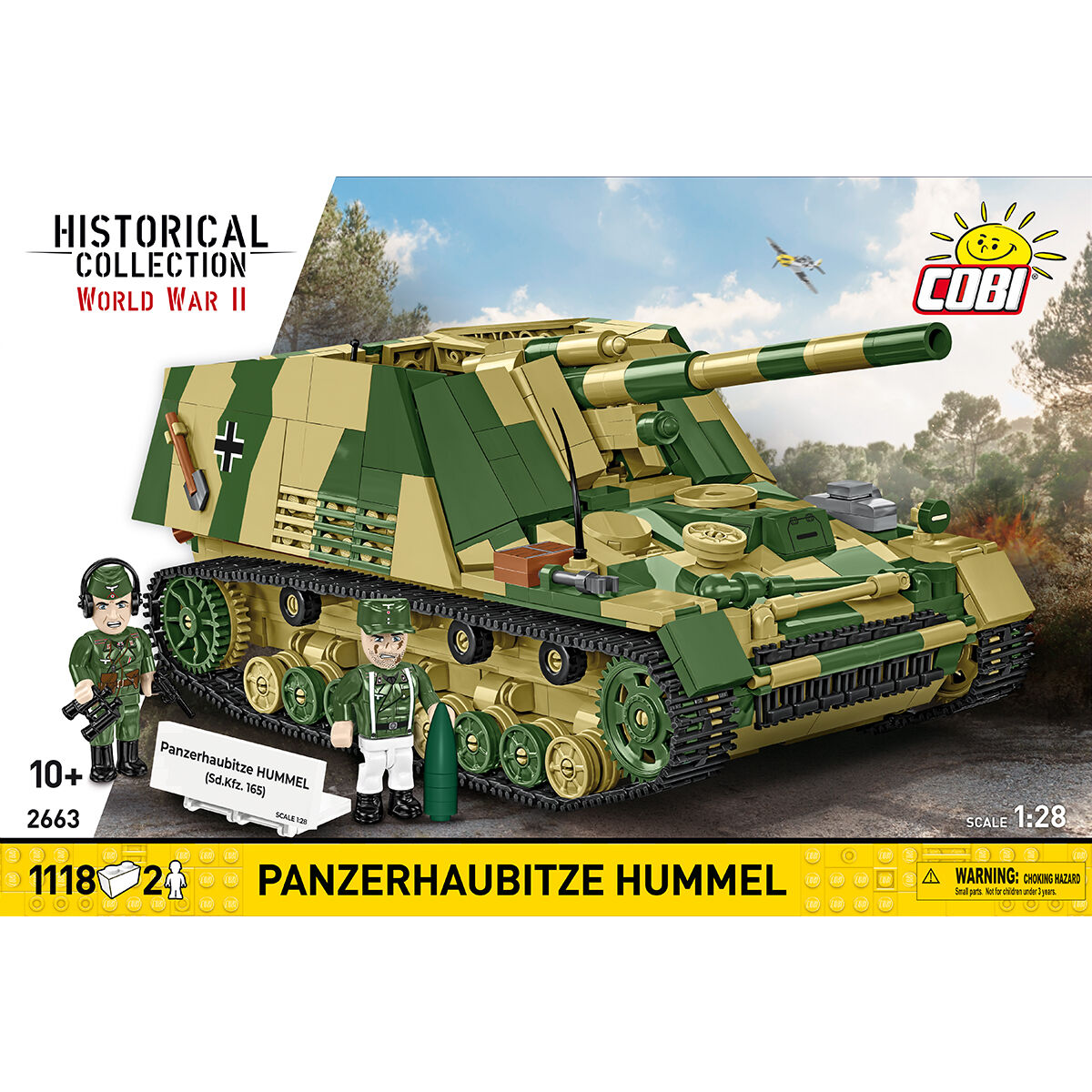 COBI 2663 - Panzerhaubitze HUMMEL Sdkfz165165) - Bild 3