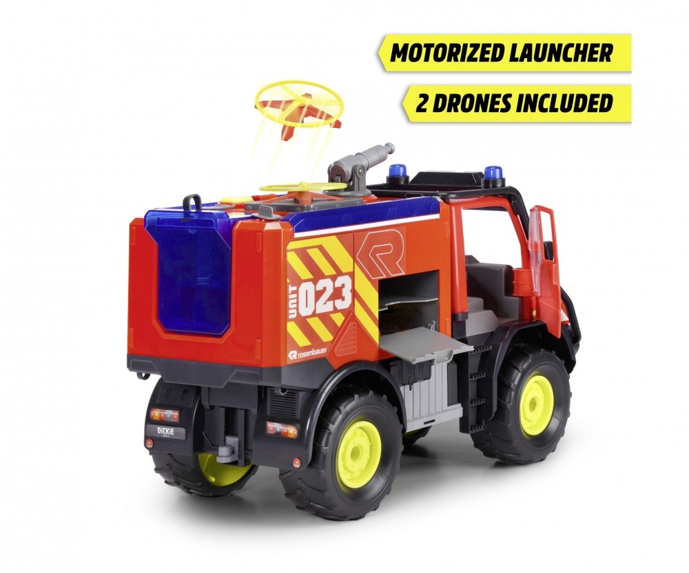 Dickie Toys Unimog U530 Fire Rescue 203719033 Spielzeug, Maschine, Rad
