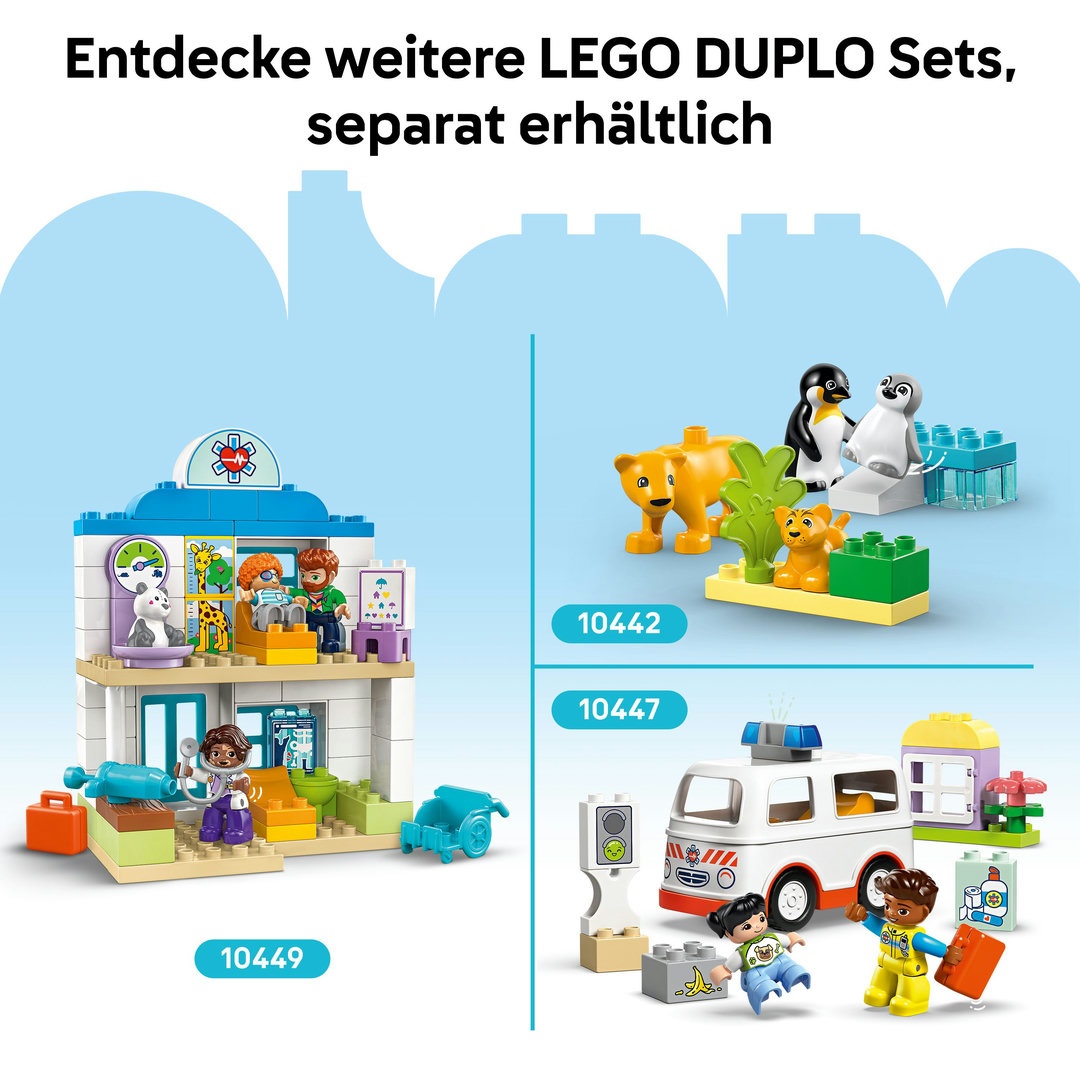 LEGO® DUPLO® Erster Arztbesuch 10449 Tier, Vogel, Pinguin, Person