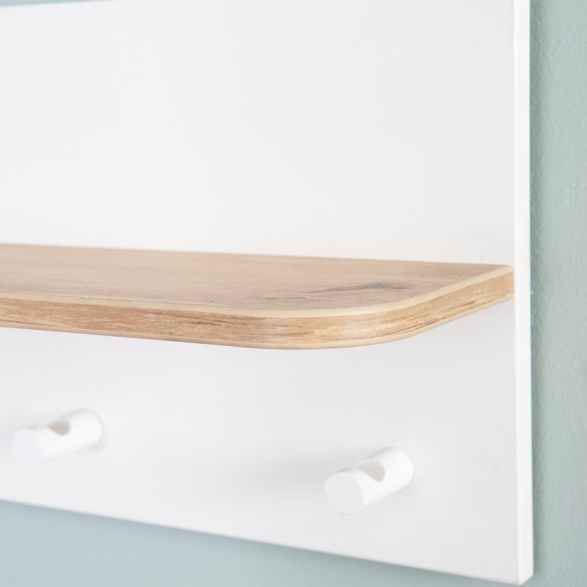 Roba 1513830 Wandgarderobe Ava weiß – Wandregal - Produktbild 6