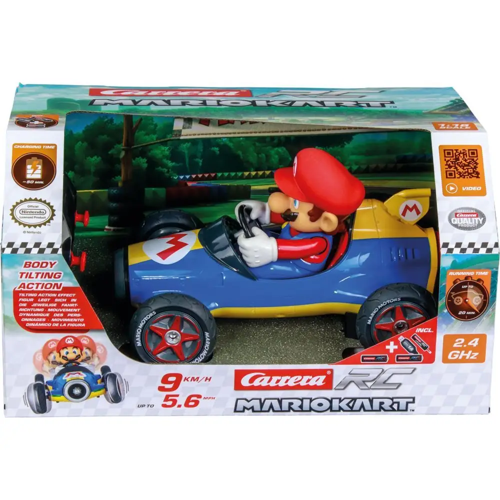 Carrera RC Mario Kart™ Mach 8 Mario 2,4 GHz 370181066