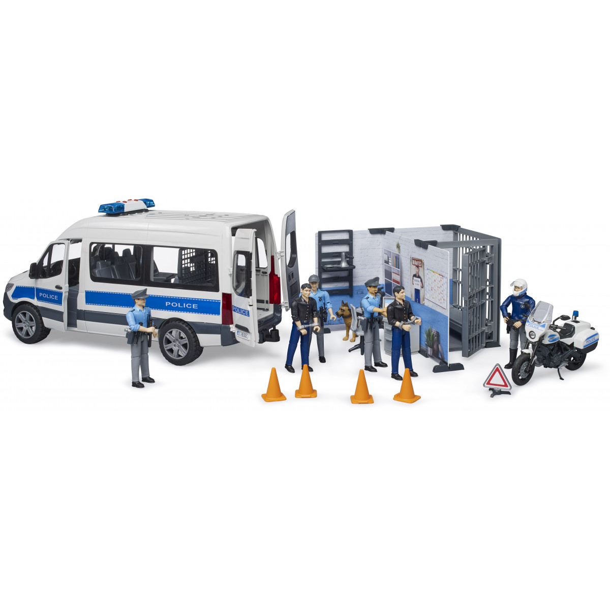 Bruder 02683 Mercedes-Benz Sprinter Polizei Einsatzfahrzeug DE