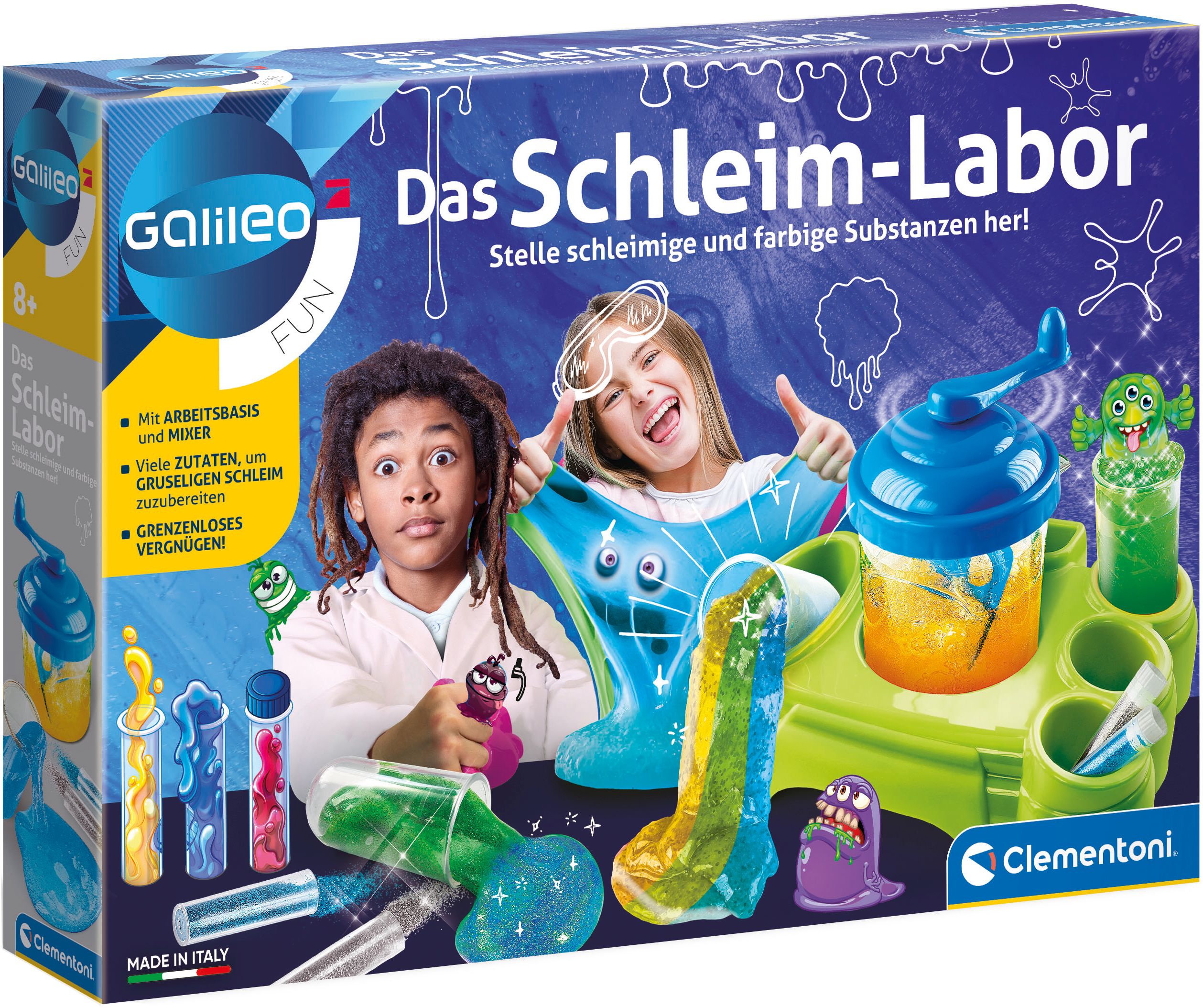 Clementoni Das Schleim-Labor Kind, Weiblich, Mädchen, Person, Kind, Weiblich, Mädchen, Person, Kind, Weiblich, Mädchen, Person