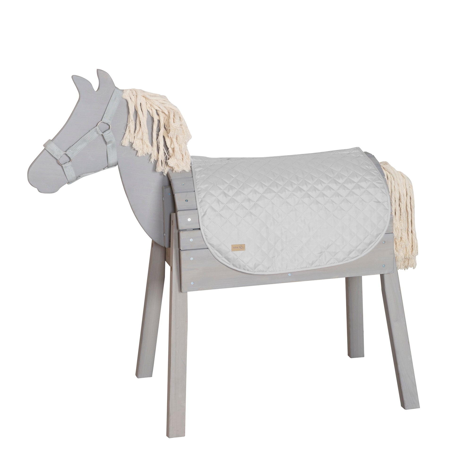 Roba 456063V230 Decke und Halfter roba Style grau – Outdoor + - Produktbild 3