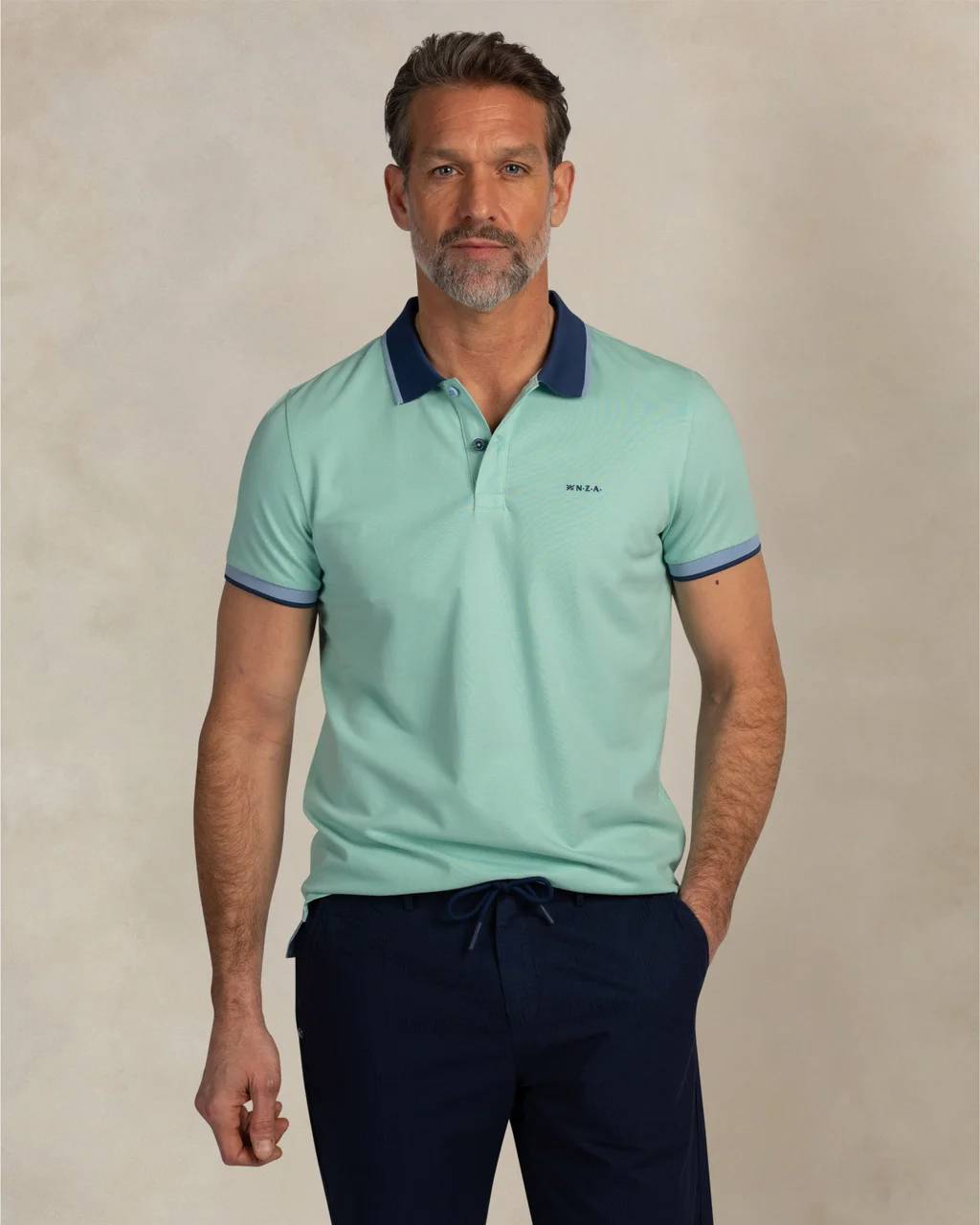 NZA 26CN131PL/M Poloshirt - Mint - M