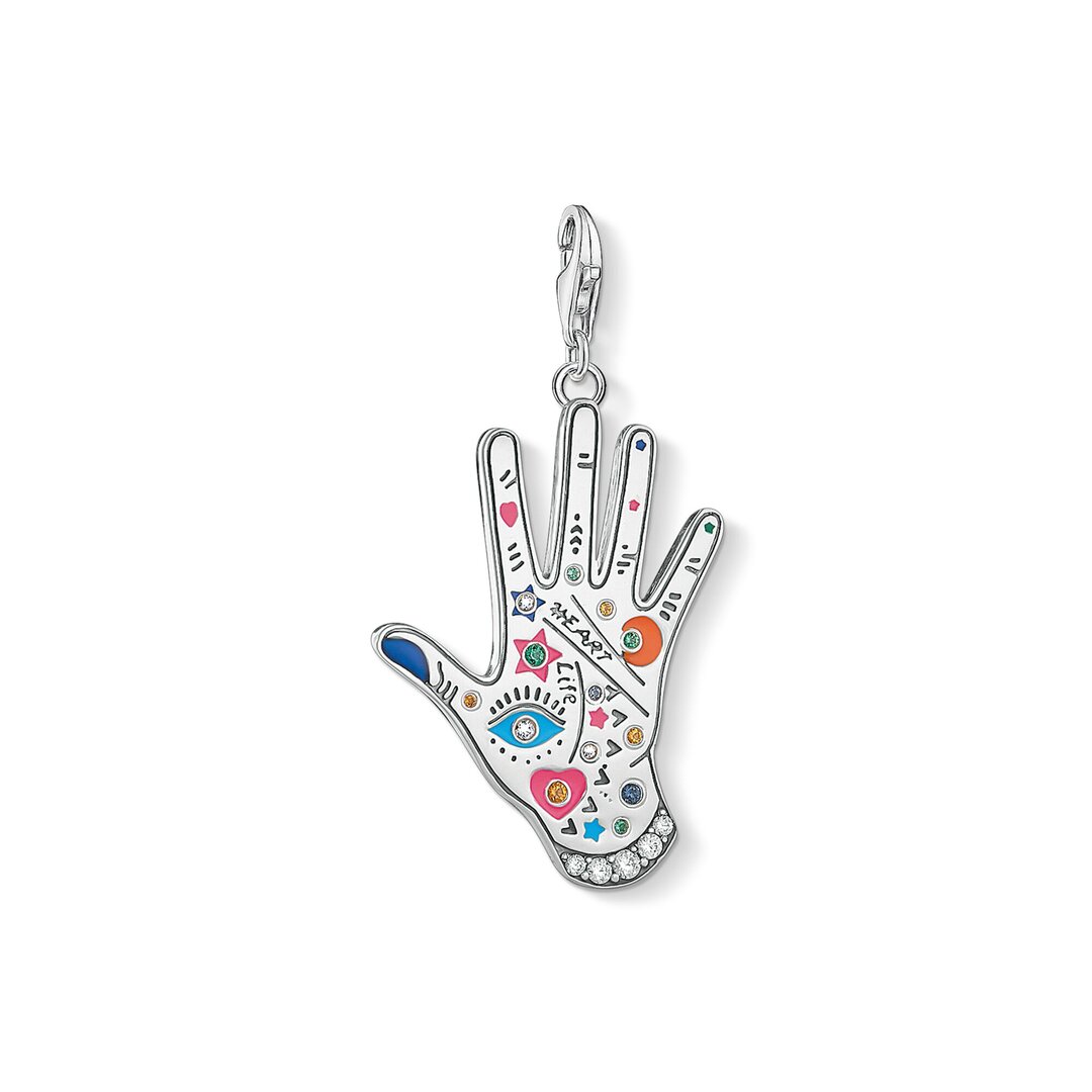 Thomas, Sabo, Anhänger, Charm-Club, Vintage, Hand, Y0051-845-7, Bekleidung, Handschuh, Zubehör, Rauchrohr