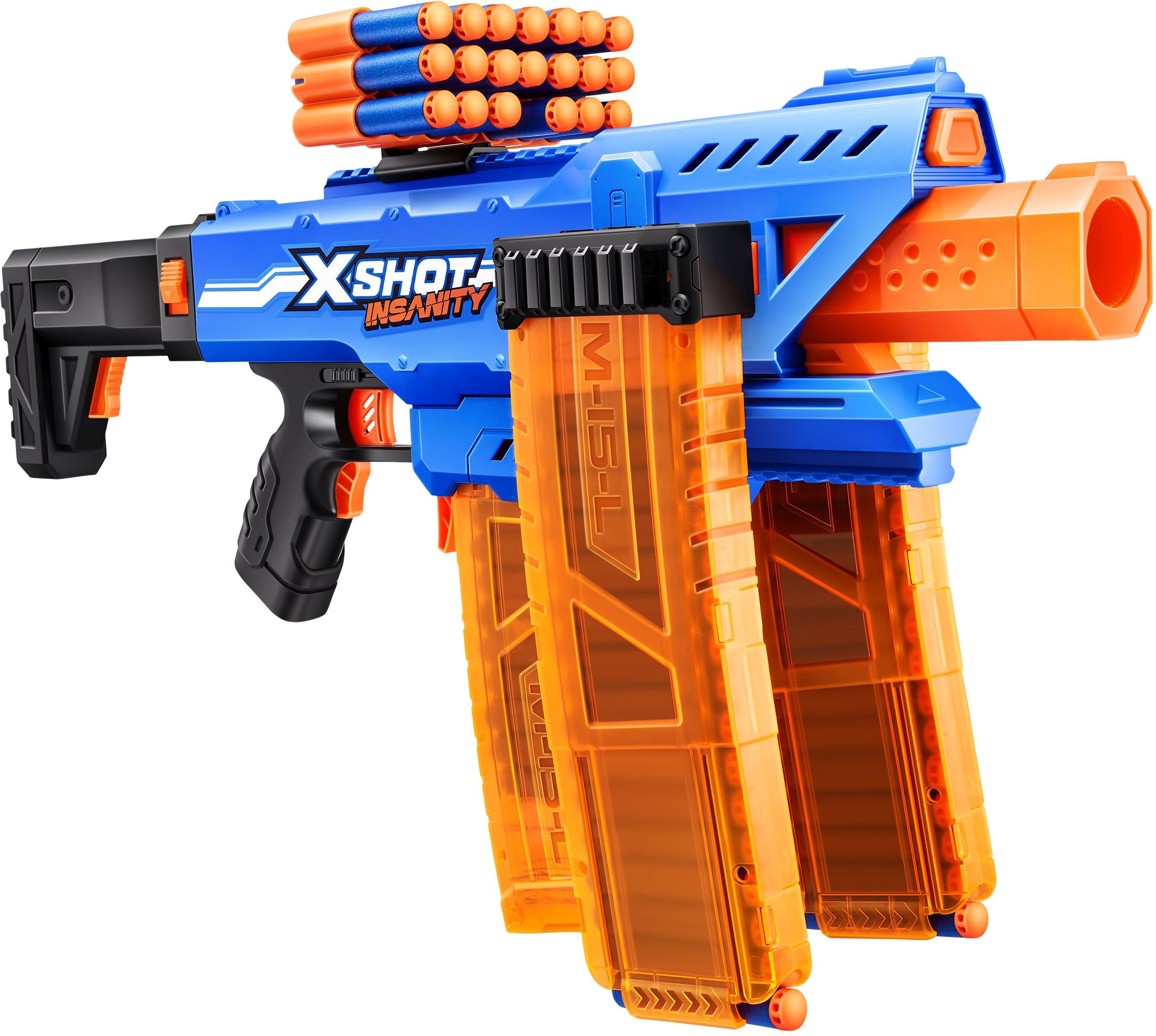 XSHOT Insanity Motorized Clip Blaster Spielzeug, Gerät, Elektrische, Bohrmaschine, Werkzeug, Wasserpistole