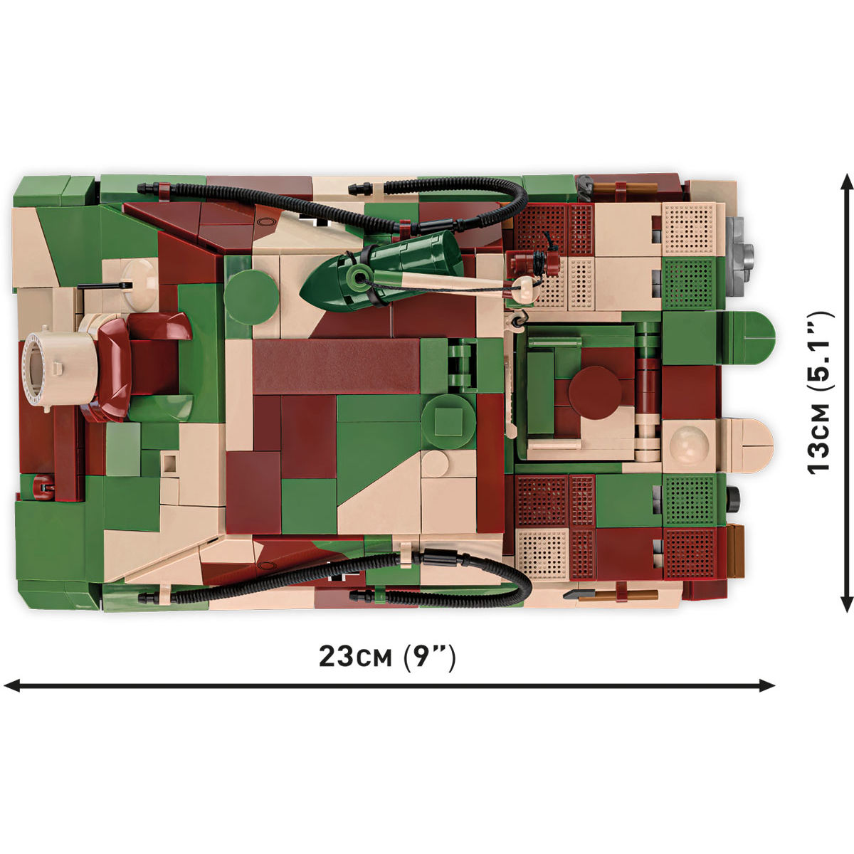COBI 2585 - 38 CM Sturmmörser Sturmtiger - Bild 7