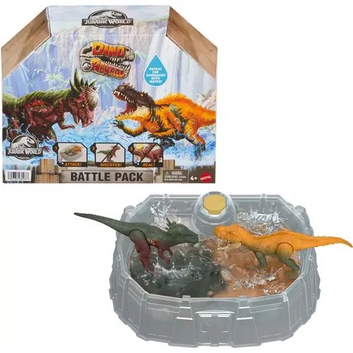 Jurassic World™ Dino Reveal Deluxe Battle Pack Sortimen Tier, Dinosaurier, Reptil