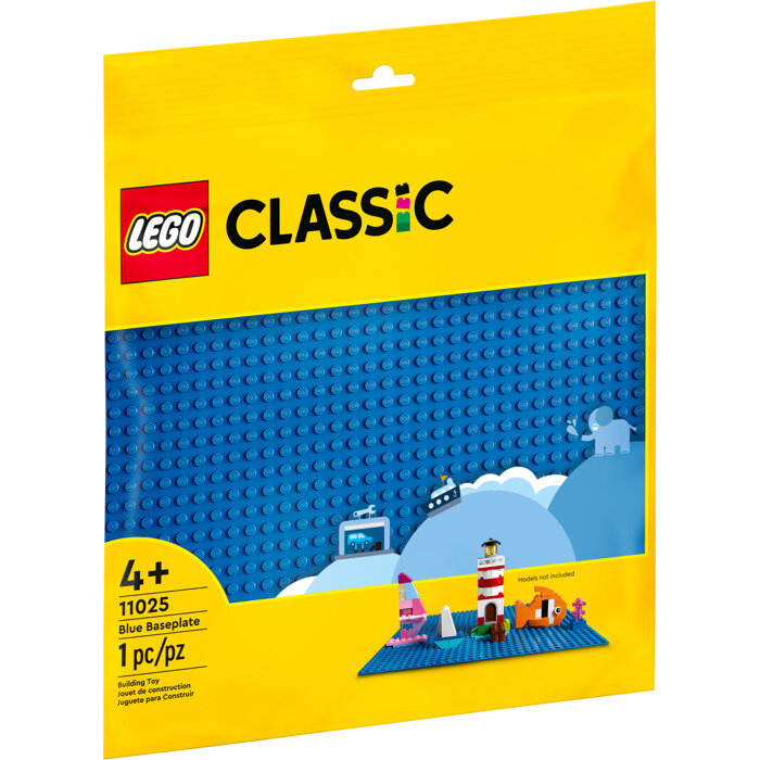 LEGO, 11025, Classic, Blaue, Bauplatte